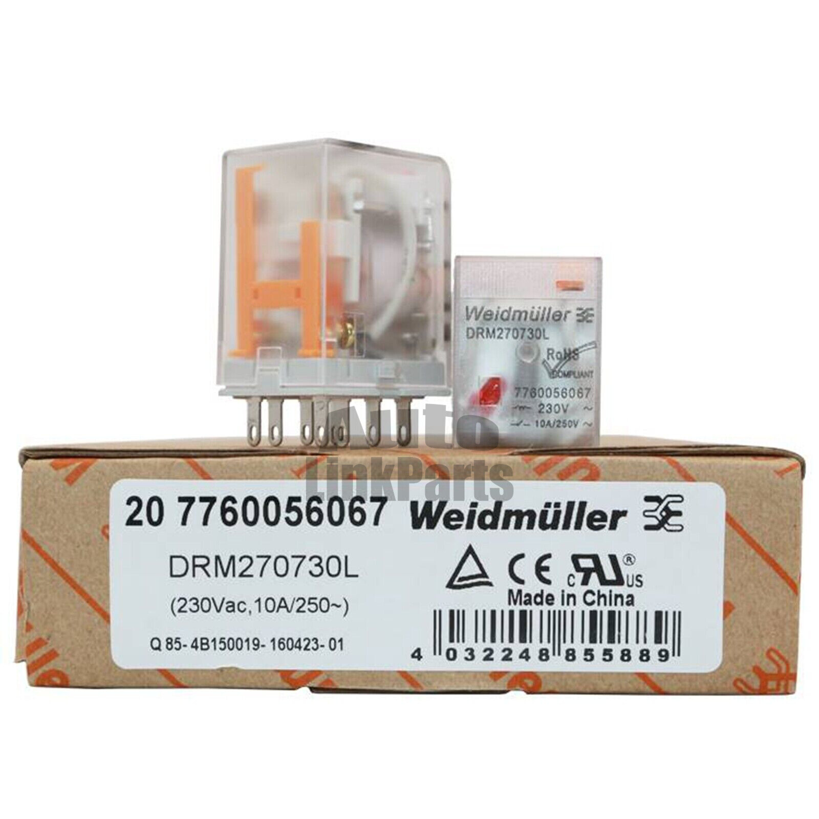 10PCS New WEIDMULLER DRM270730L Intermediate Relay