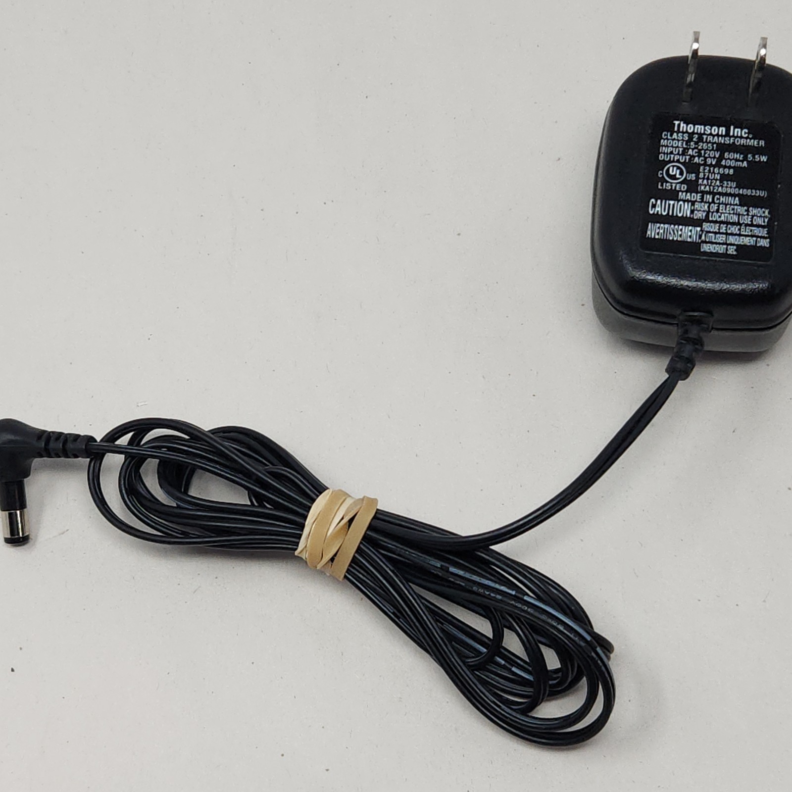 Thomson 5-2651 Adapter Power Supply