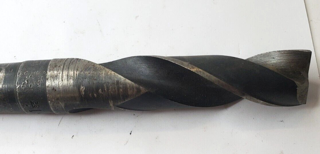 CLEFORGE TAPERED SHANK DRILL BIT 1-1/32″ HS 9″ OAL 4-3/8″ LOC 2 FLUTE