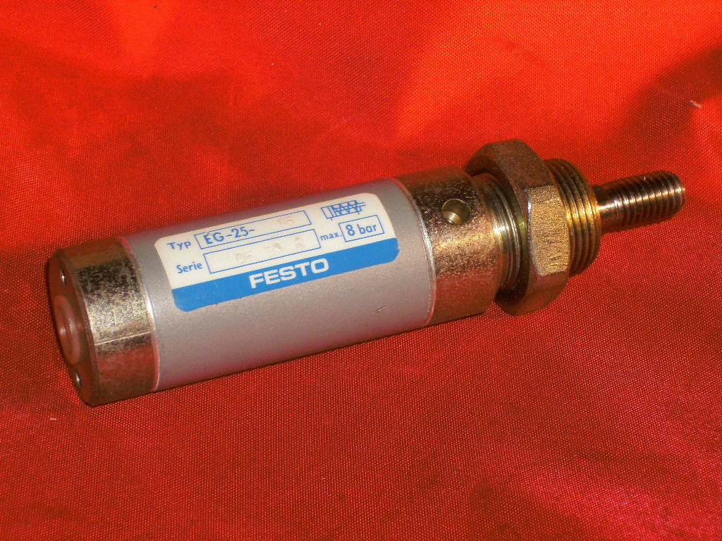 FESTO EG-25-15 8-BAR MINIATURE CYLINDER EG2515 NEW