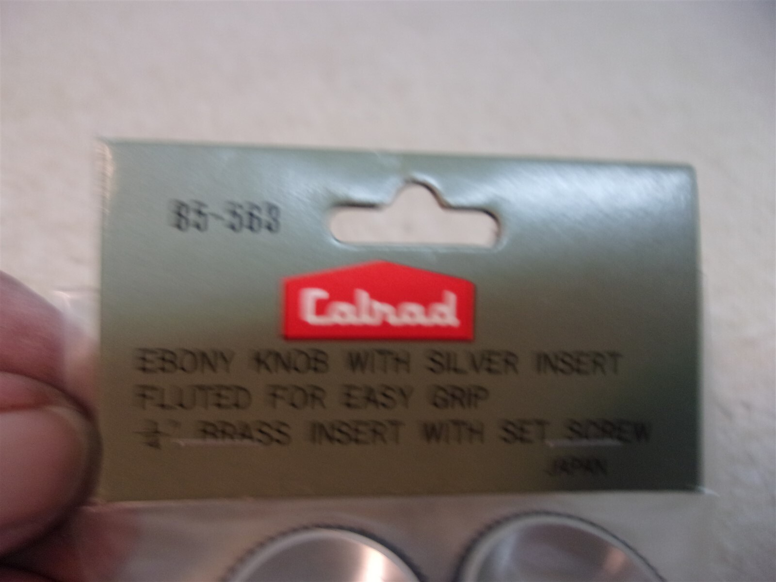 NEW Calrad 85-563 1/4″ Brass Insert, Lot of 2 *FREE SHIPPING*