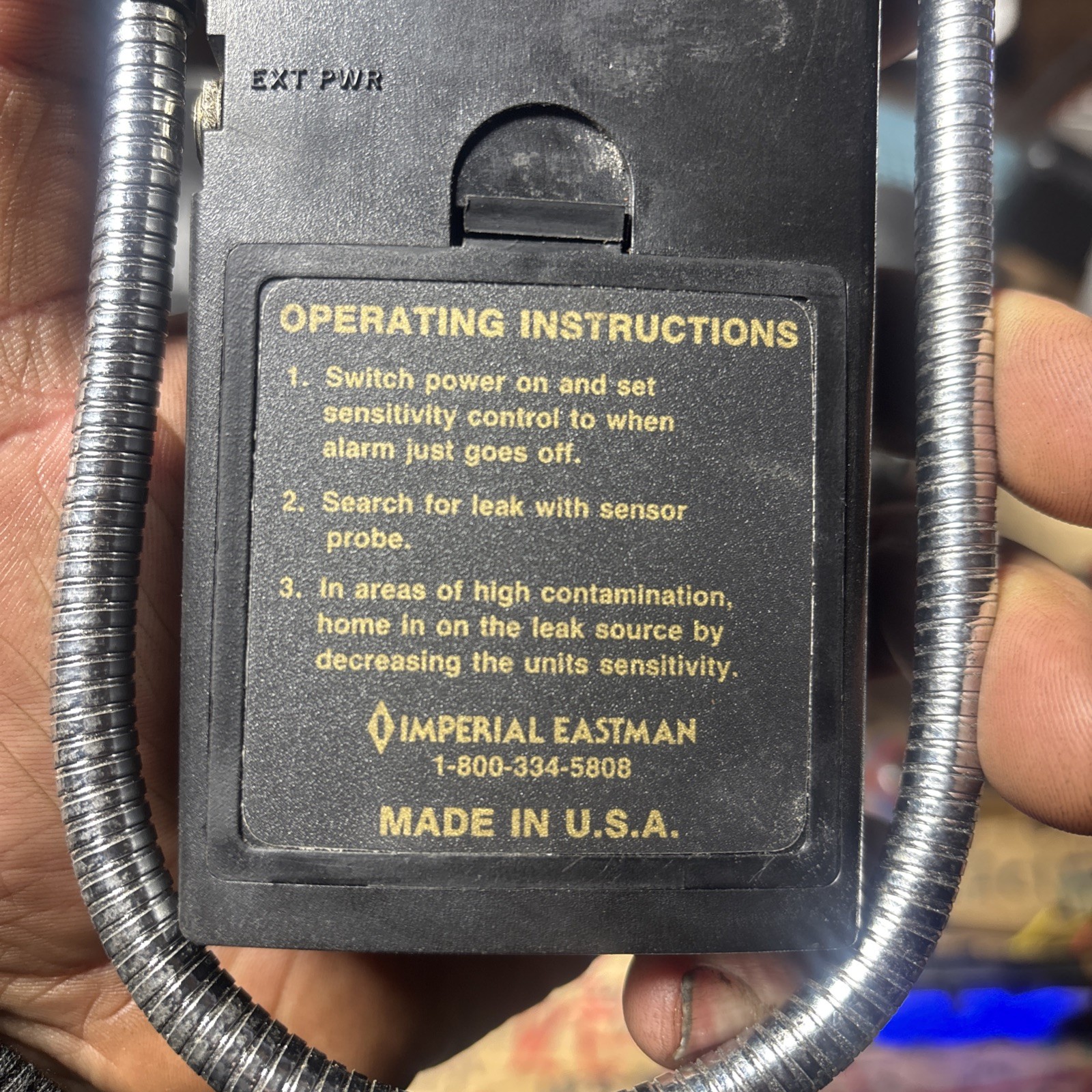 ANNIE A-007 HALOGEN LEAK DETECTOR NEW WITH CASE