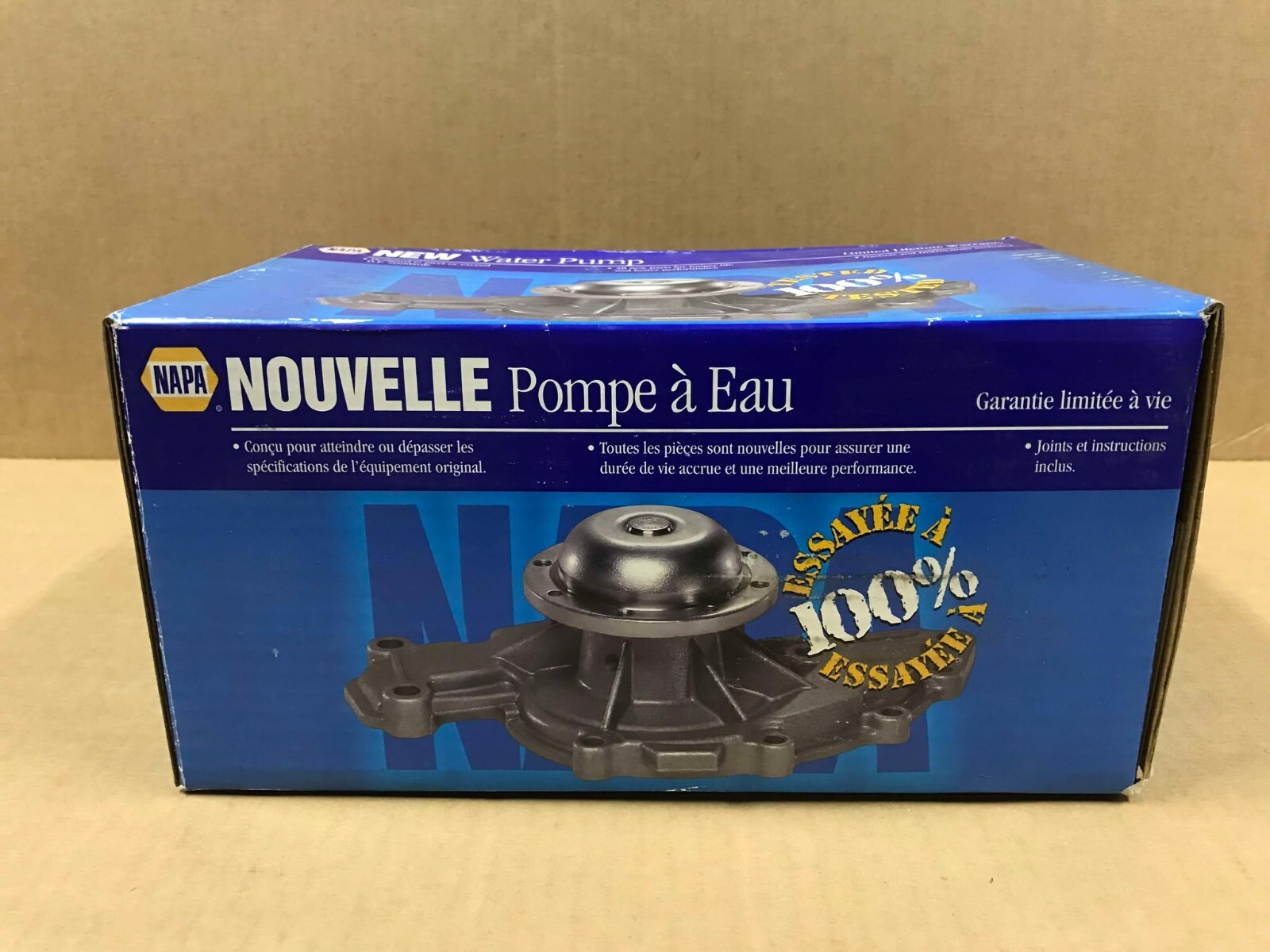 NOS NAPA Water Pump, 55-4129, 2000-2007 Jaguar 3.0, 2003-2005 Lincoln LS