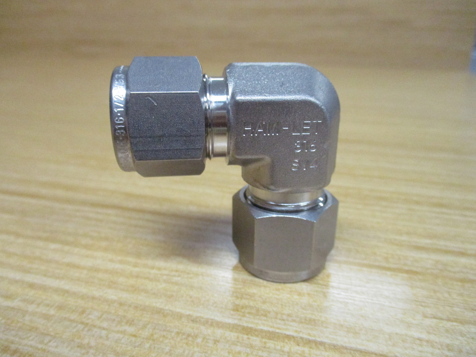 Ham-Let 765L SS 1/2 Union Elbow 765LSS1/2 (Pack of 3)