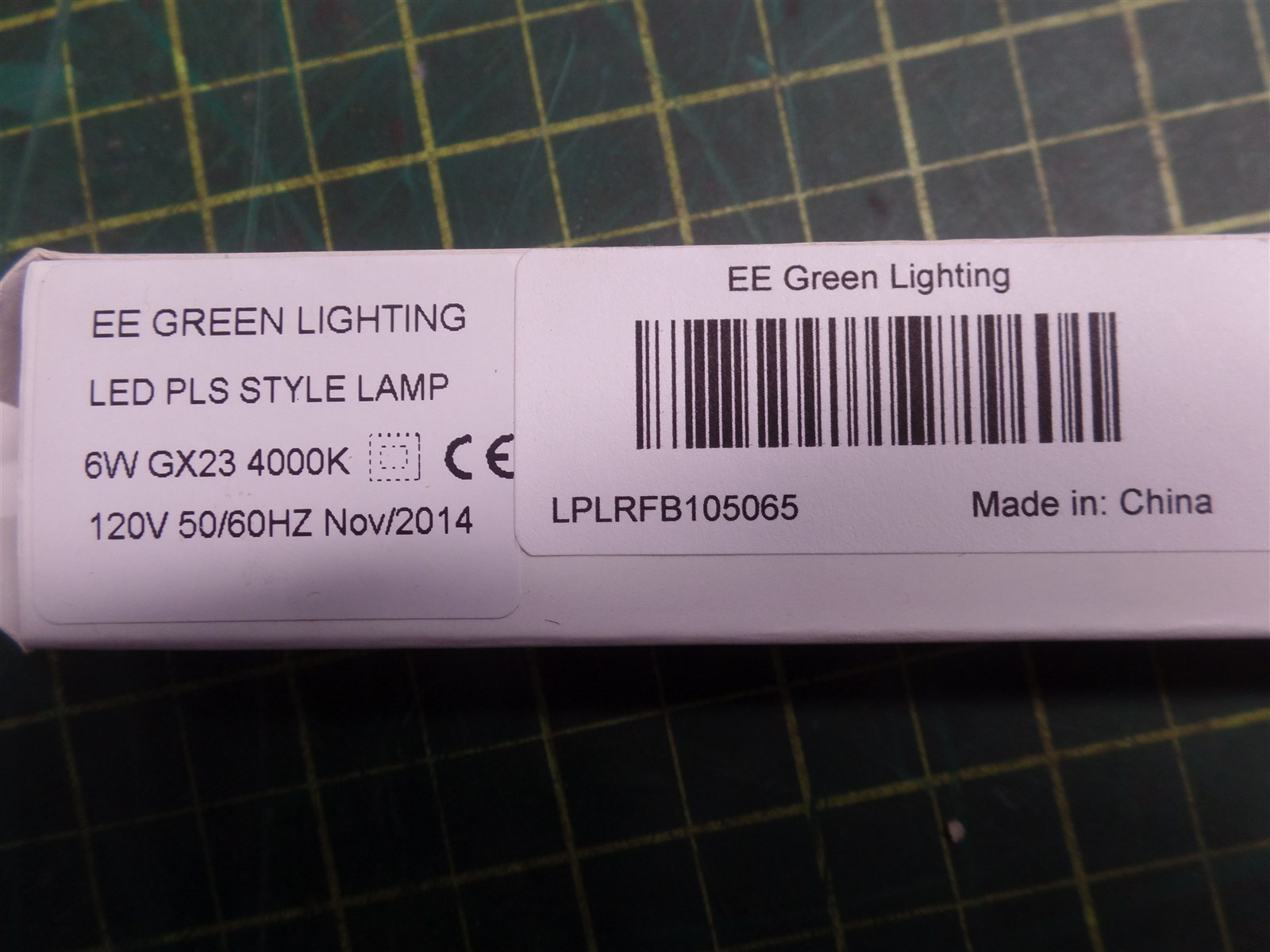 LED 6W PLS STYLE GX23 RETROFIT LAMP PL 4000K 120V, SET OF 3 !!!