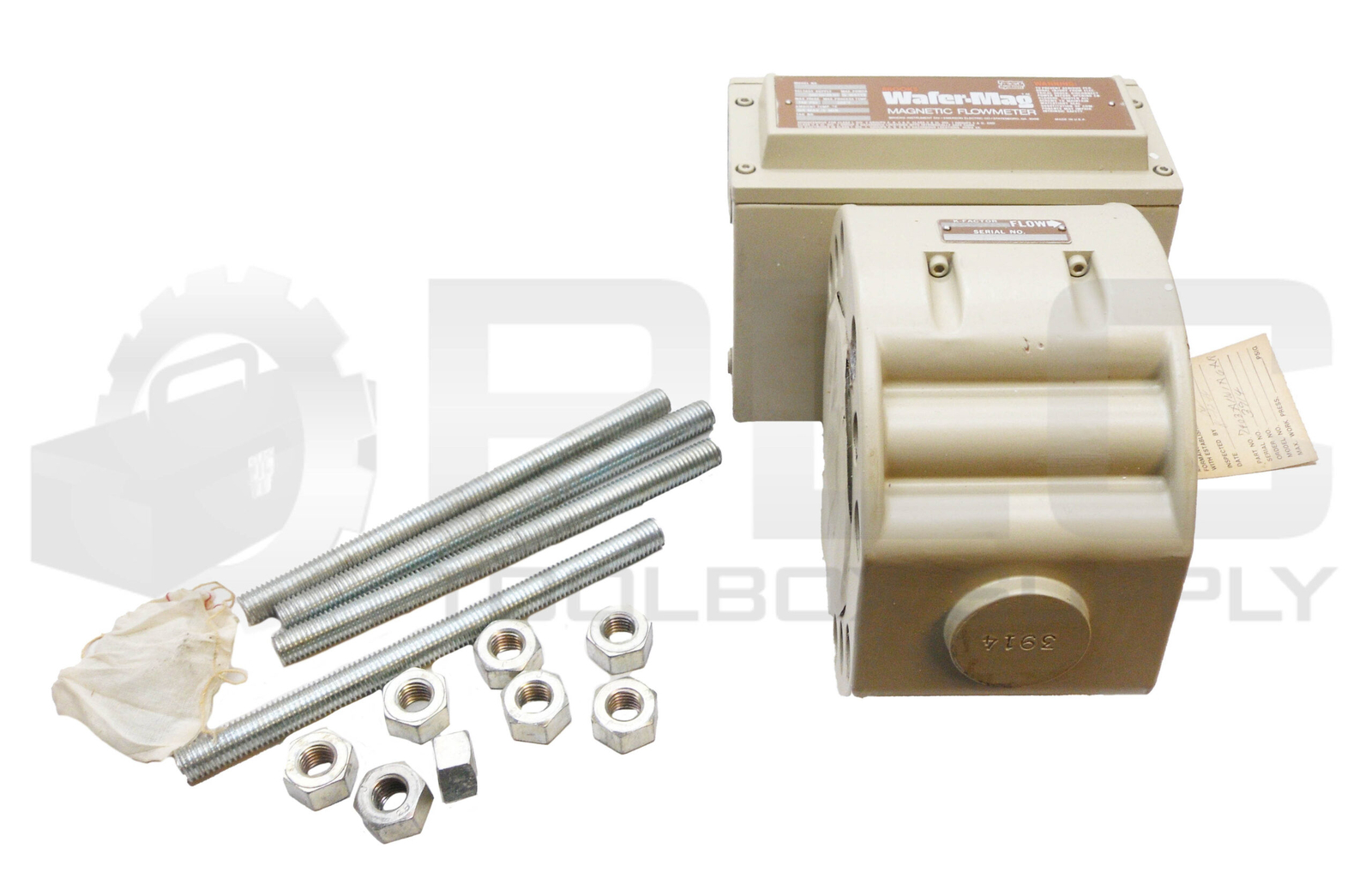 NEW BROOKS WAFER-MAG 7403A1W1A6AA MAGNETIC FLOWMETER W/ 814.1693PPG *READ*