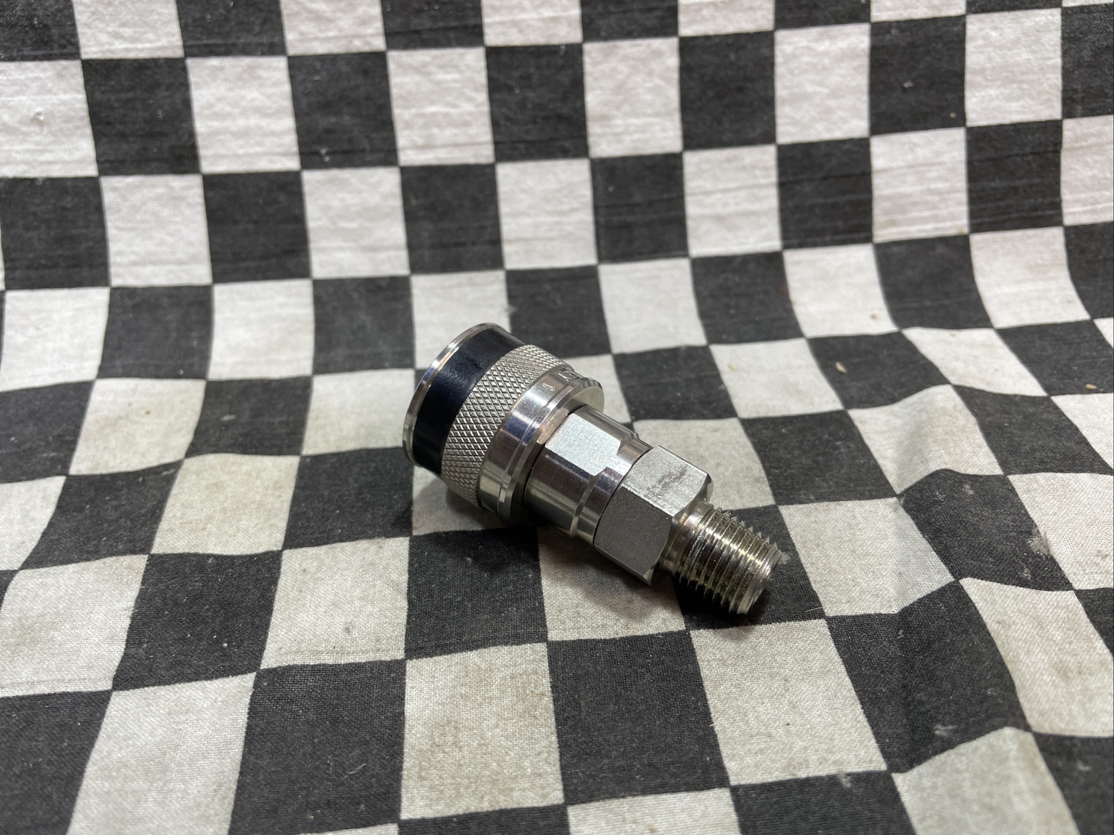 SWAGELOK Quick Connect Stem with Valve, SS-QC4-B-4PMK1, SSQC4B4PMK1 #1541P2