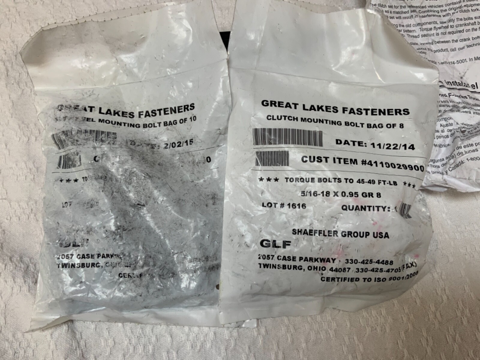 Schaeffler Group Clutch Accessory Kit AK245