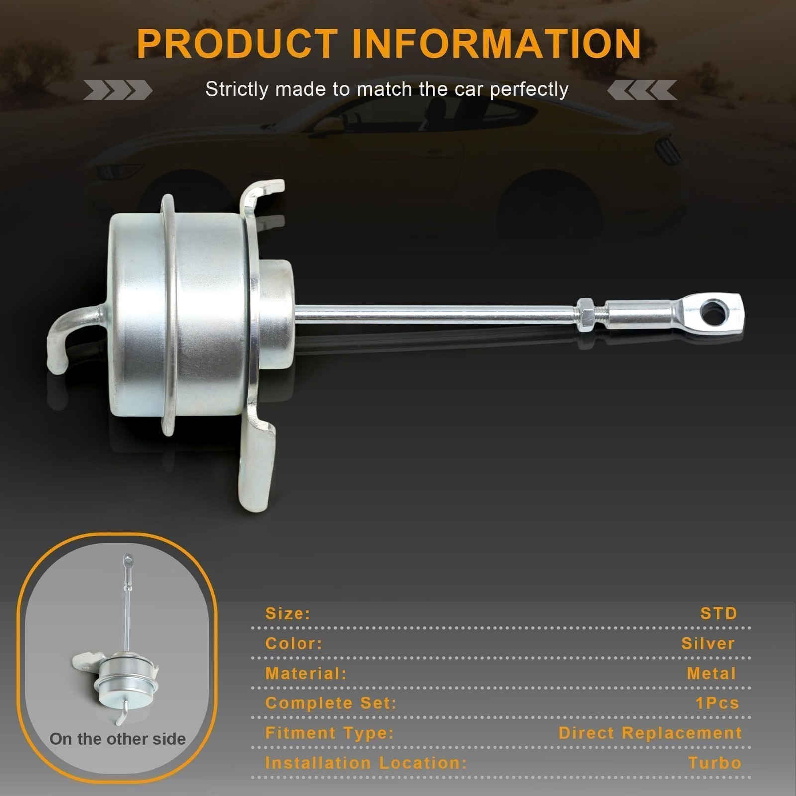 12649944 12653326 Turbo Wastegate Actuator Compatible with 2013-2015 Cadillac…