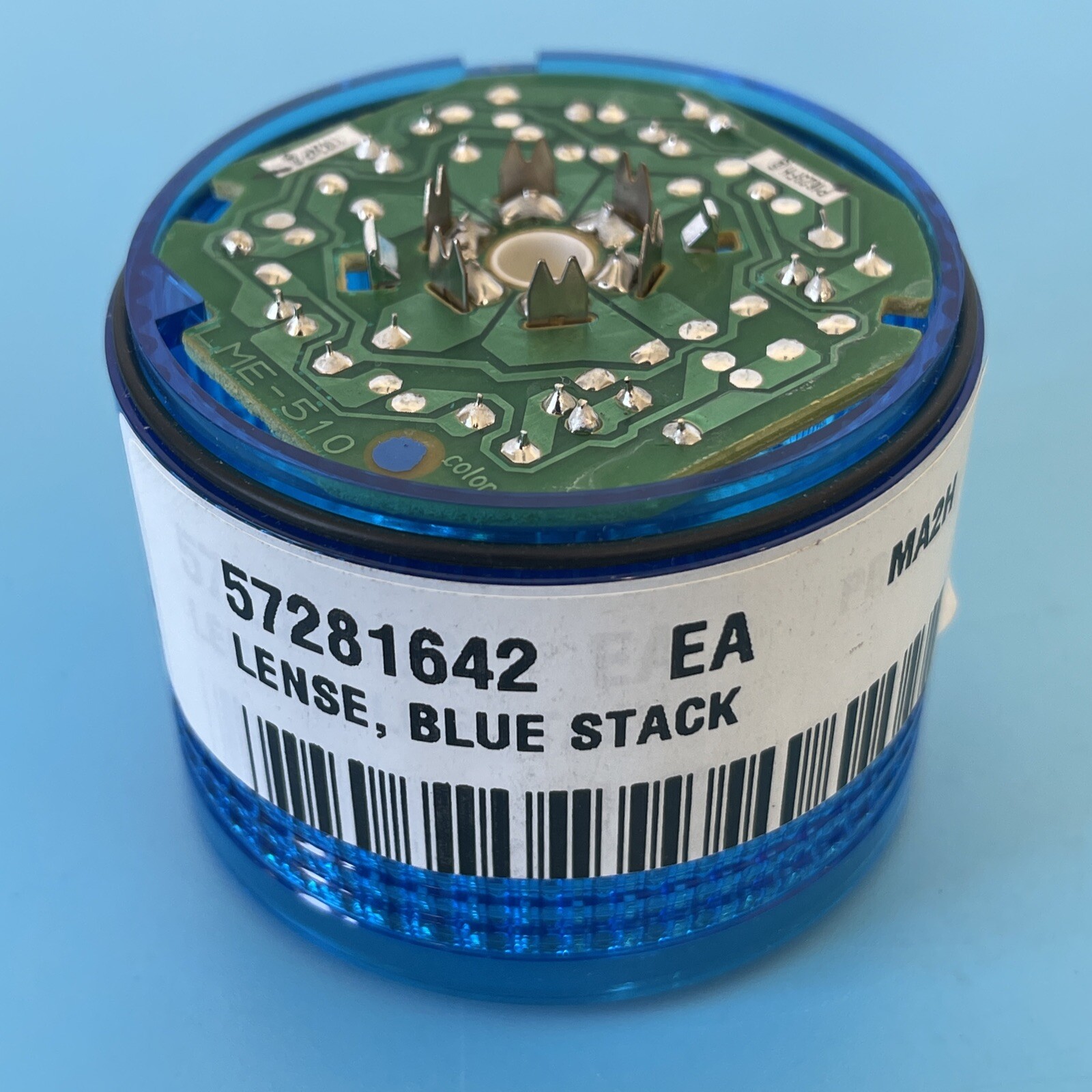 *NEW- Lot Of (4)* Stack Light LME-510 (Clear, Amber, Blue & Green) || Warranty!