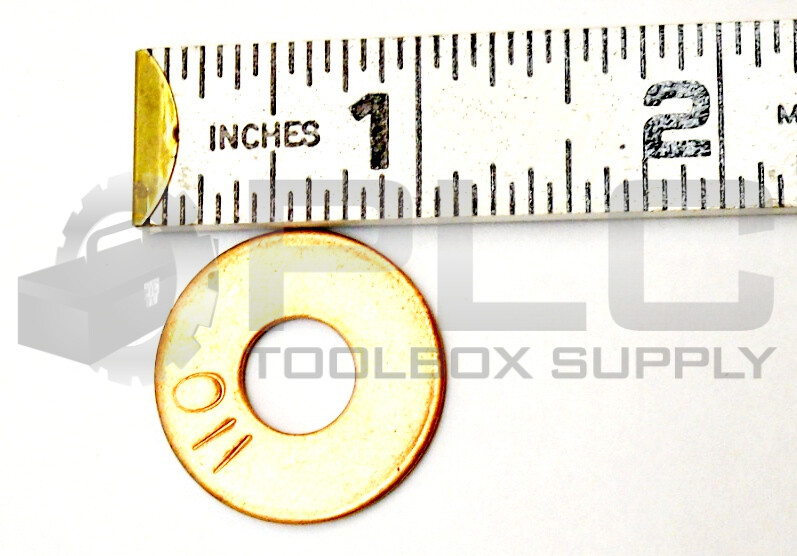 LOT OF 26 NEW 3/8 COPPER FLAT WASHERS