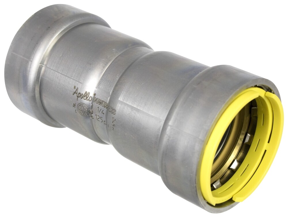 Apollo Pwr Gas Coupling With Stop 3/4″ X 3/4″ Press X Press