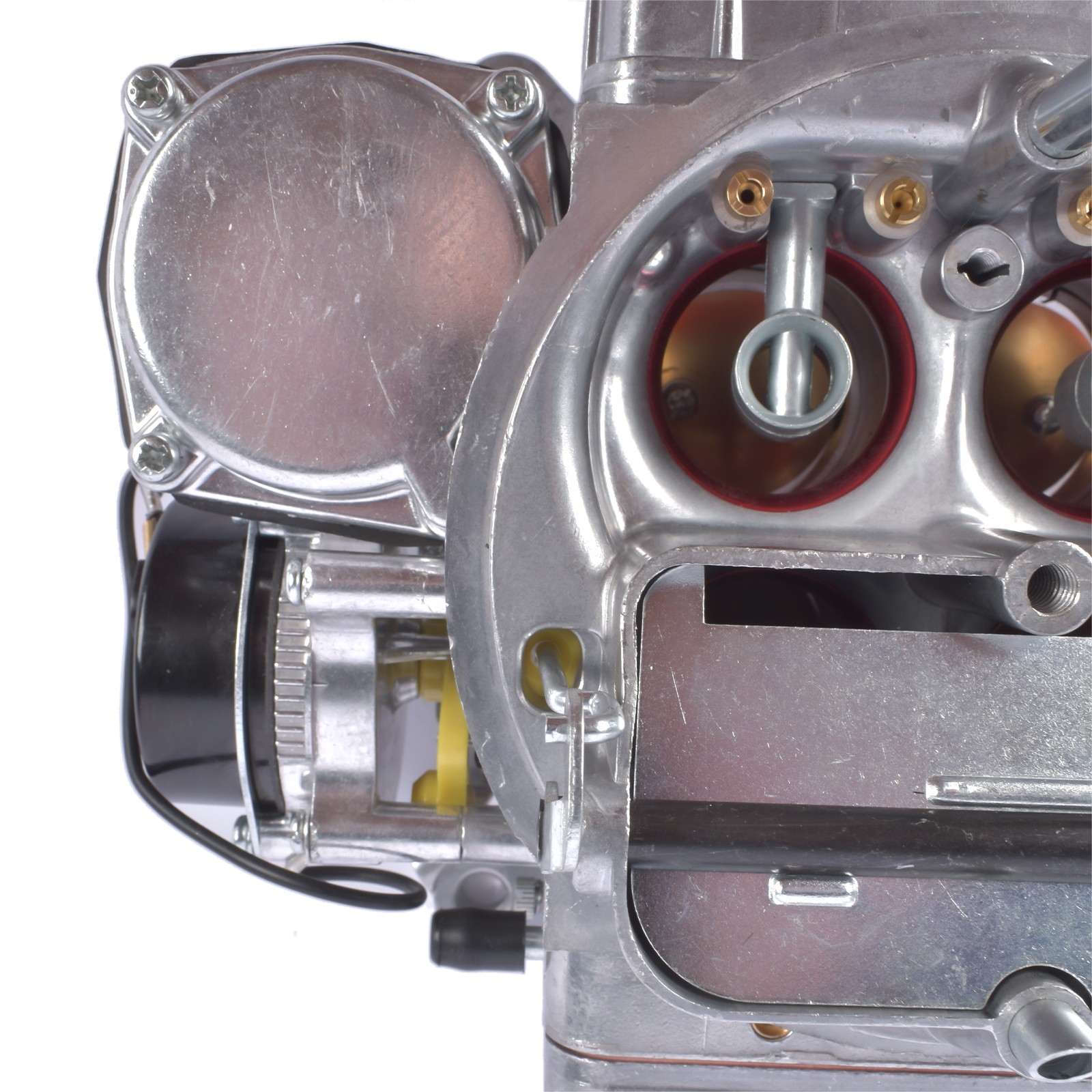 Carburetor 4-Barrel Square Bore 600 CFM Electric Choke Aluminum Fits for Holley