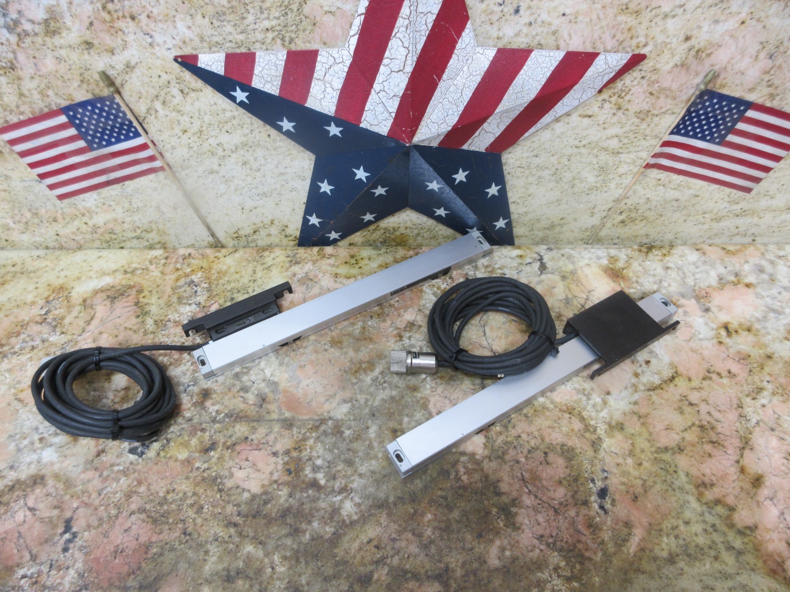 HEIDENHAIN LINEAR SCALE ENCODER LS403 ML 270 MM ID.NR.225 520 HG EACH 1