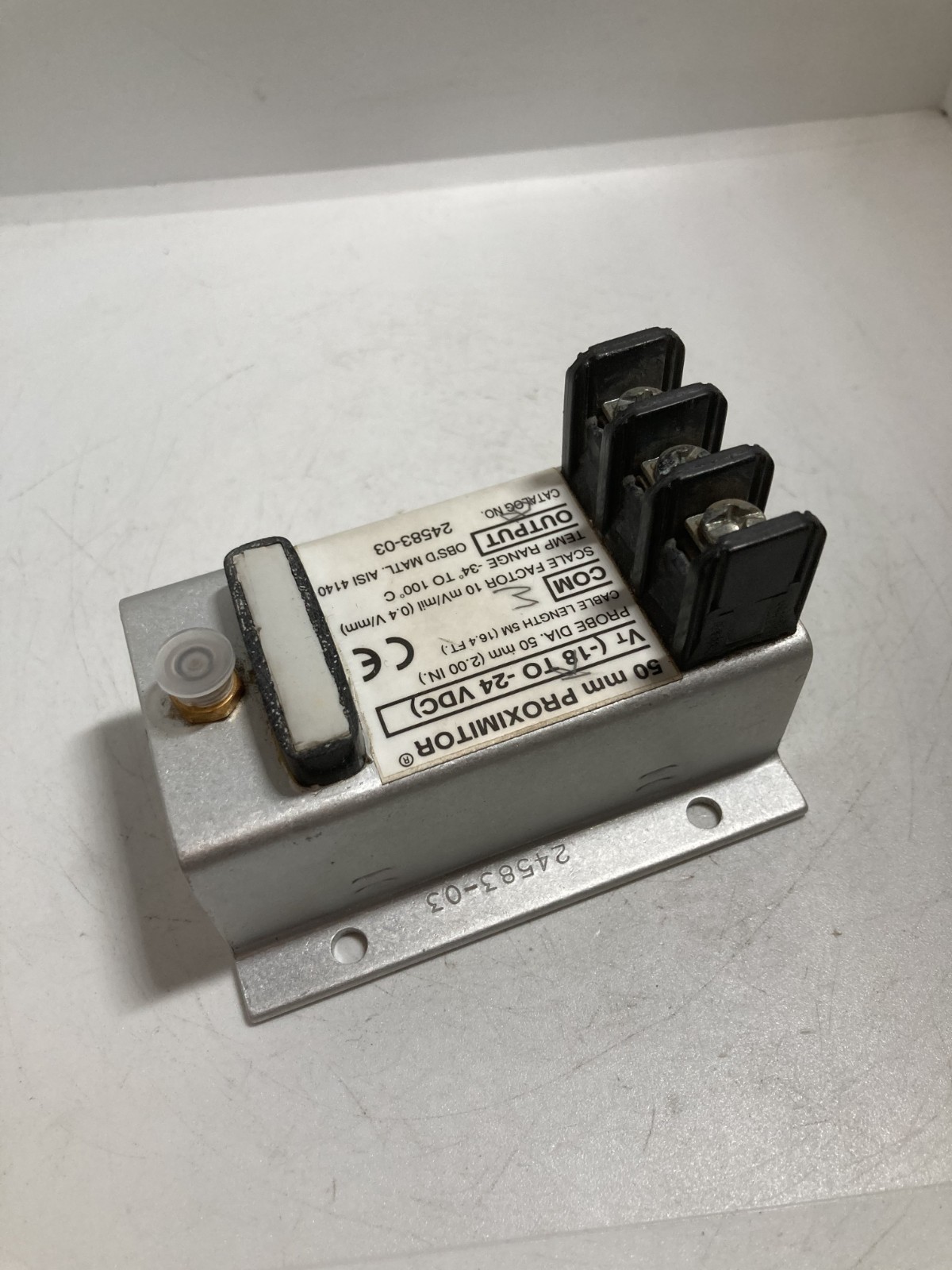 BENTLY NEVADA 24583-03 PROXIMITOR 50MM -28 TO -24VDC NNB