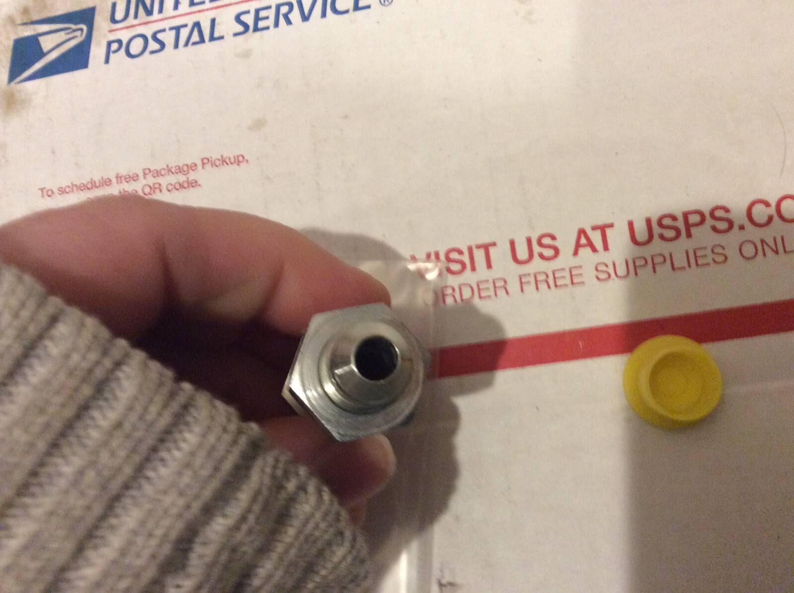 One PARKER 5WTX-S BULKHEAD UNION FITTING NSNB 5WTX-WLN-S