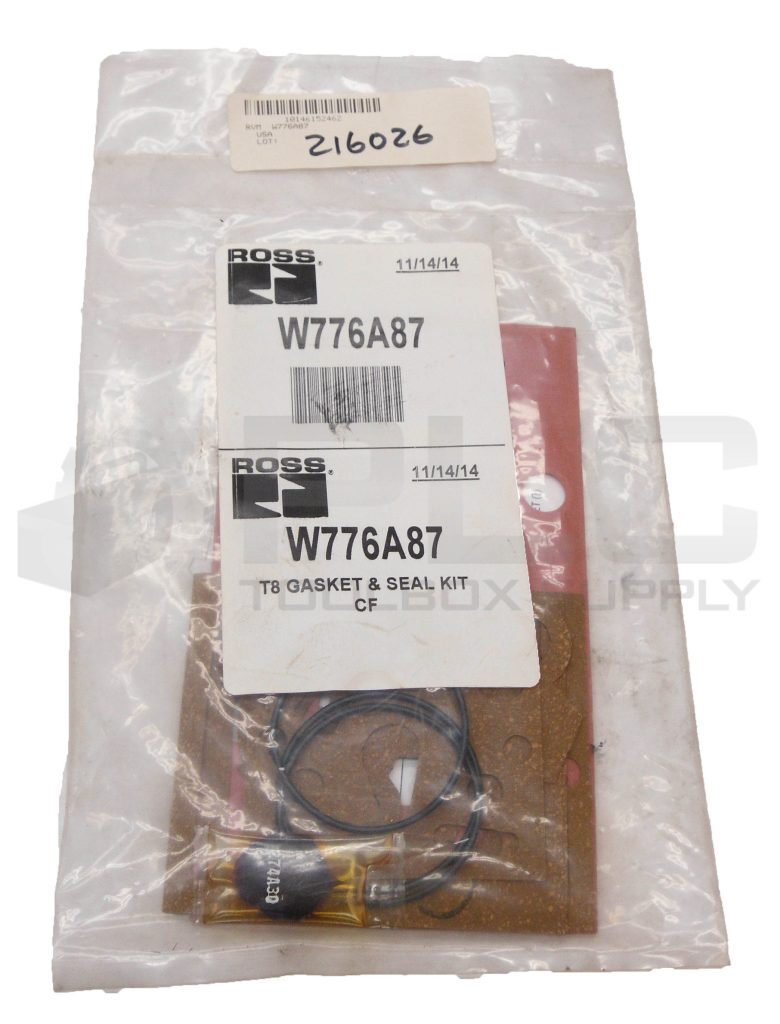 SEALED NEW ROSS CONTROLS W776A87 T8 GASKET & SEAL KIT