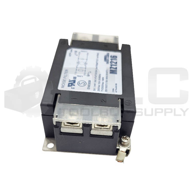 DENSEI-LAMBDA MZ1216 NOISE FILTER 250VAC 16A 50/60HZ