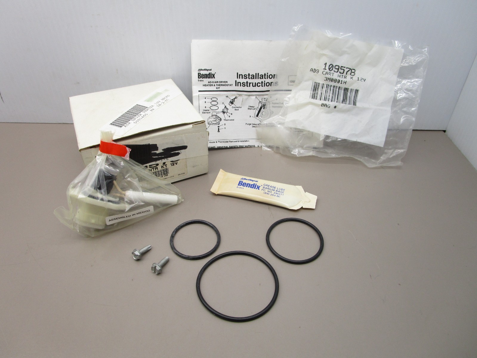 Bendix 109578 Heater and Thermostat Kit for AD-9 Air Drier