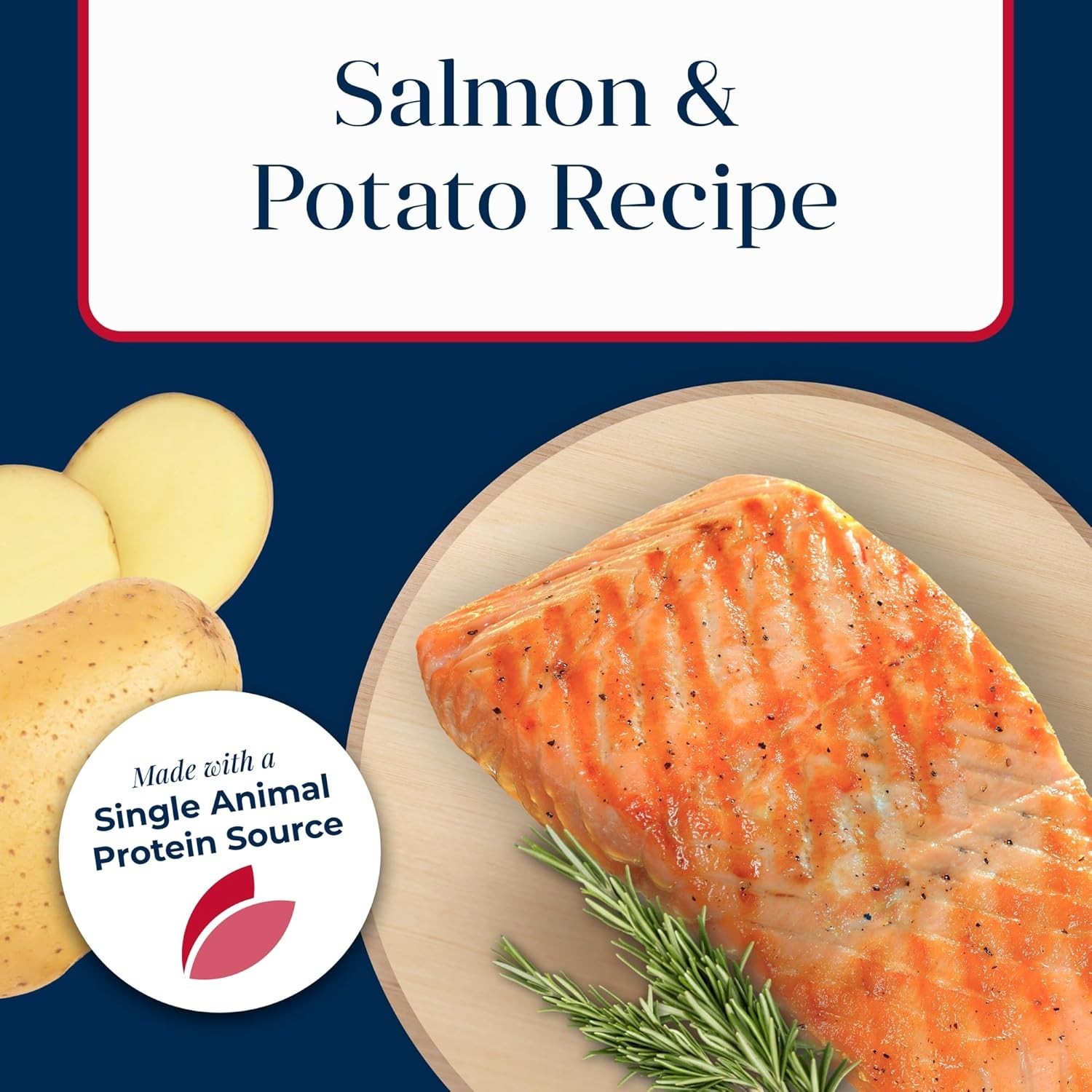 Blue Basics Grain-Free Adult Dog Dry Food – Grain Free, Salmon Recipe – 22 Lb