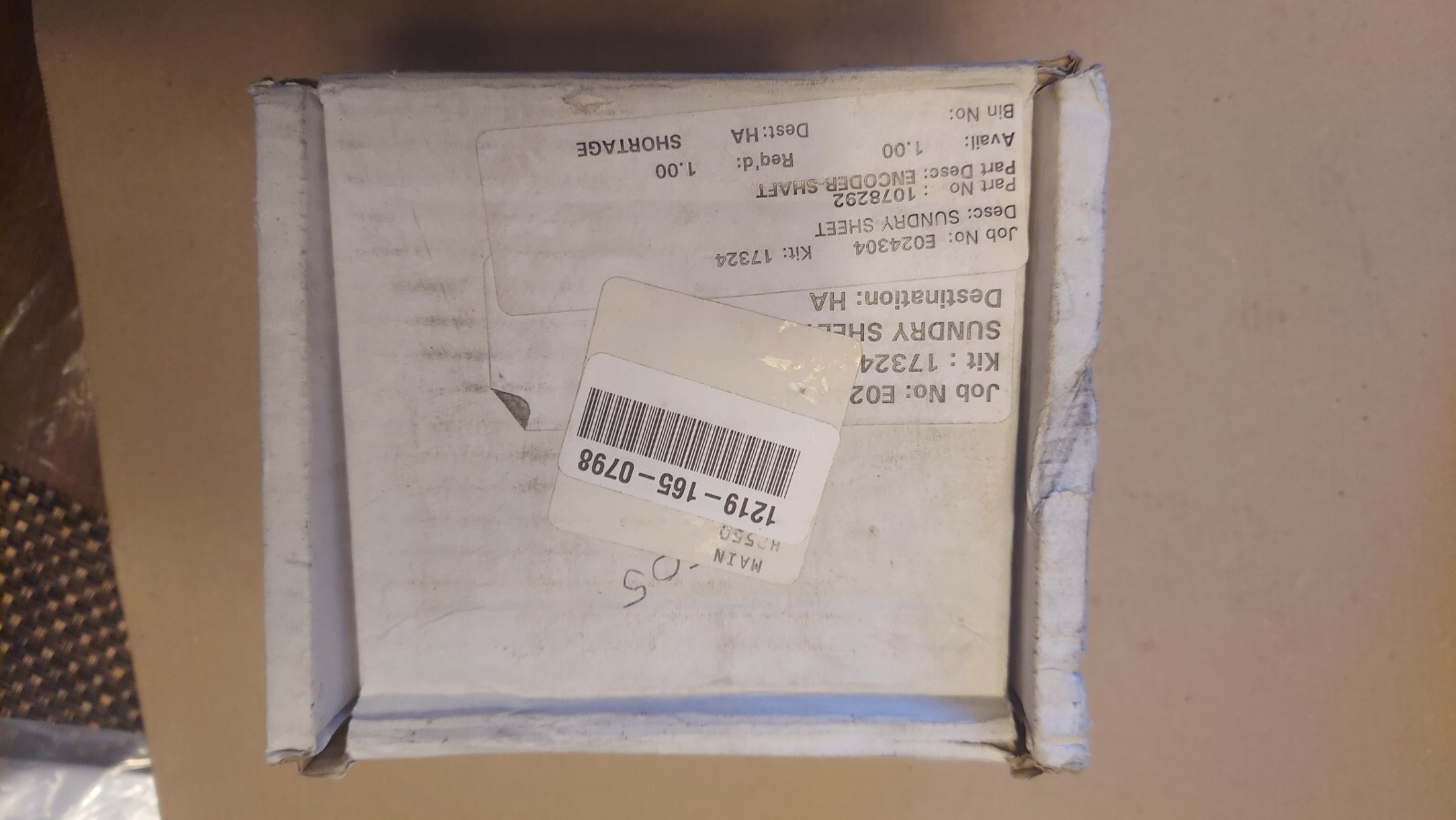New Hohner HAK3-13HR-0218 Encoder Original box is in rough shape