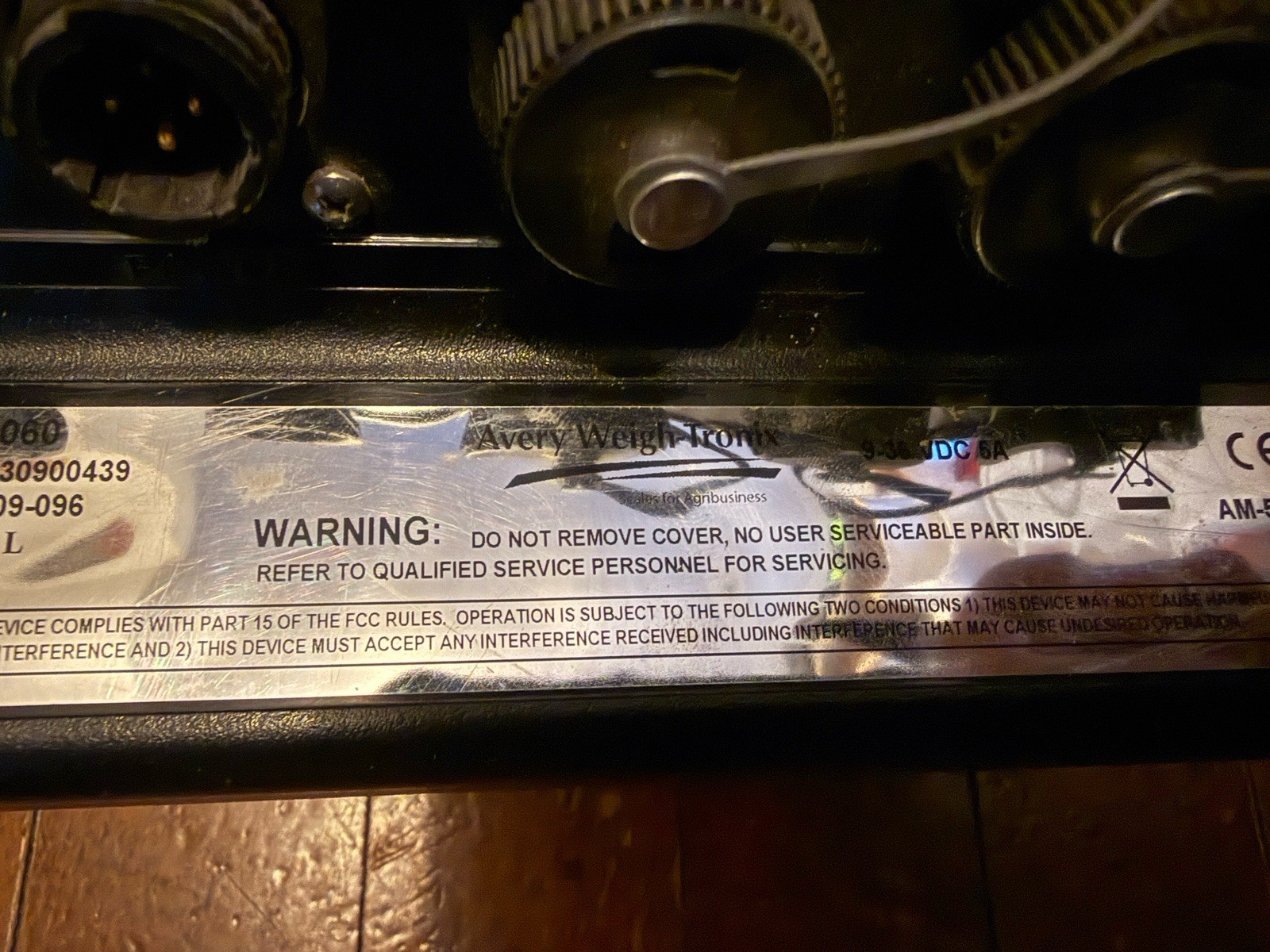 Avery Weigh-Tronix M3060 Display