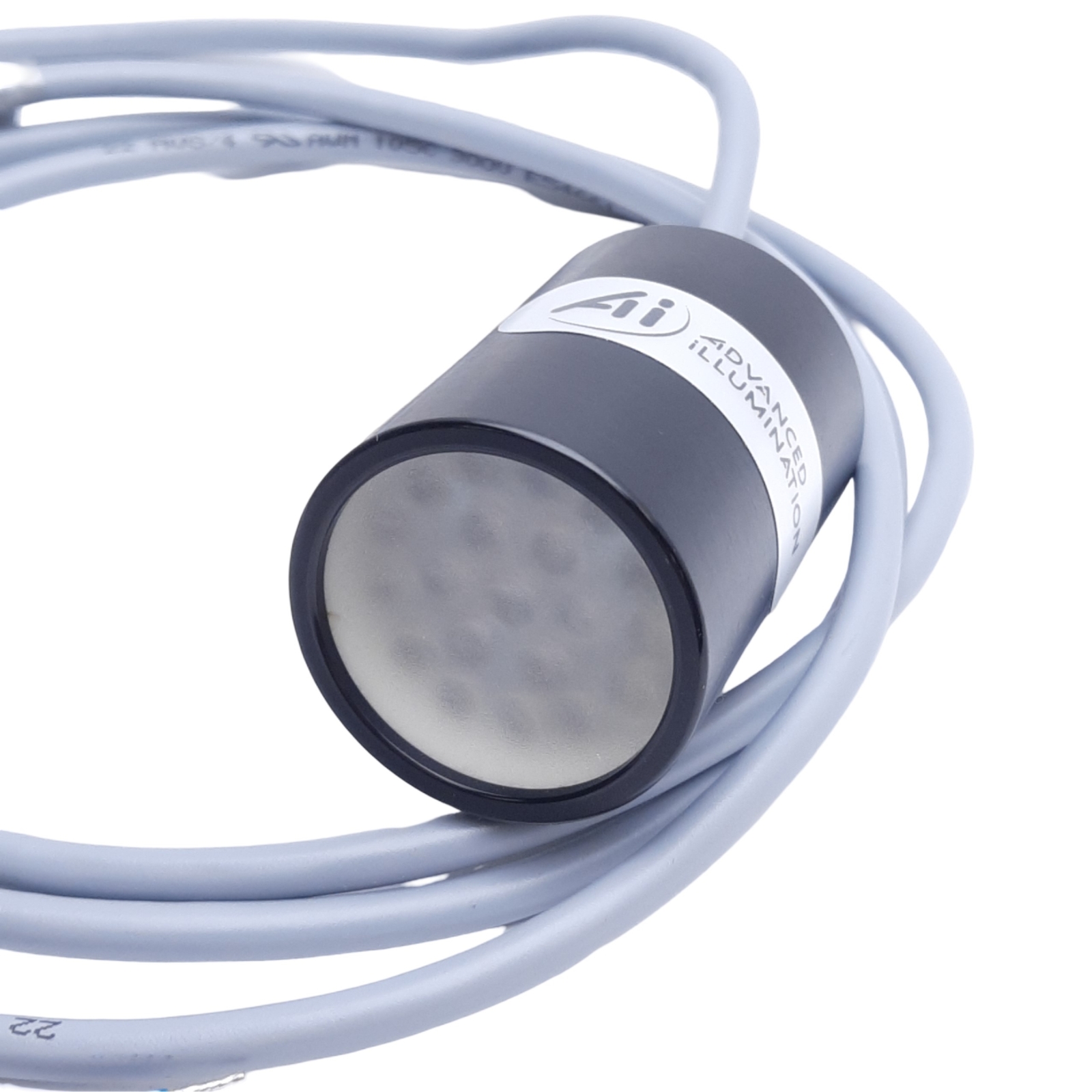 Advanced Illumination SL2420-66024 Medium Aimed Red Spotlight, ø1.5″, 24VDC, 2m