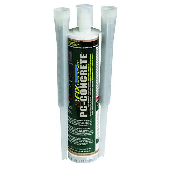 Pc Products Crack Filler, 8 oz, Cartridge, PC-Concrete, Gray 072561 Pc Products