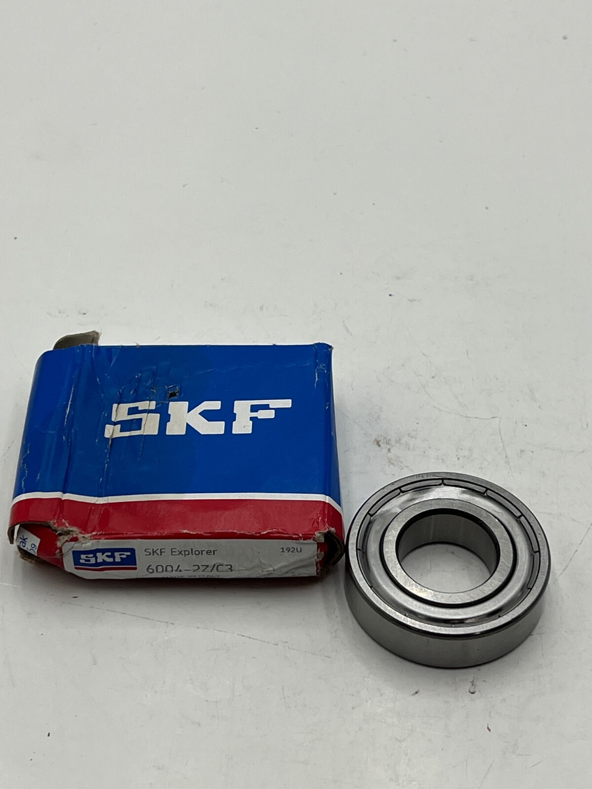 (Qty 2) SKF Explorer 6004-2Z-C3 Ball Bearing