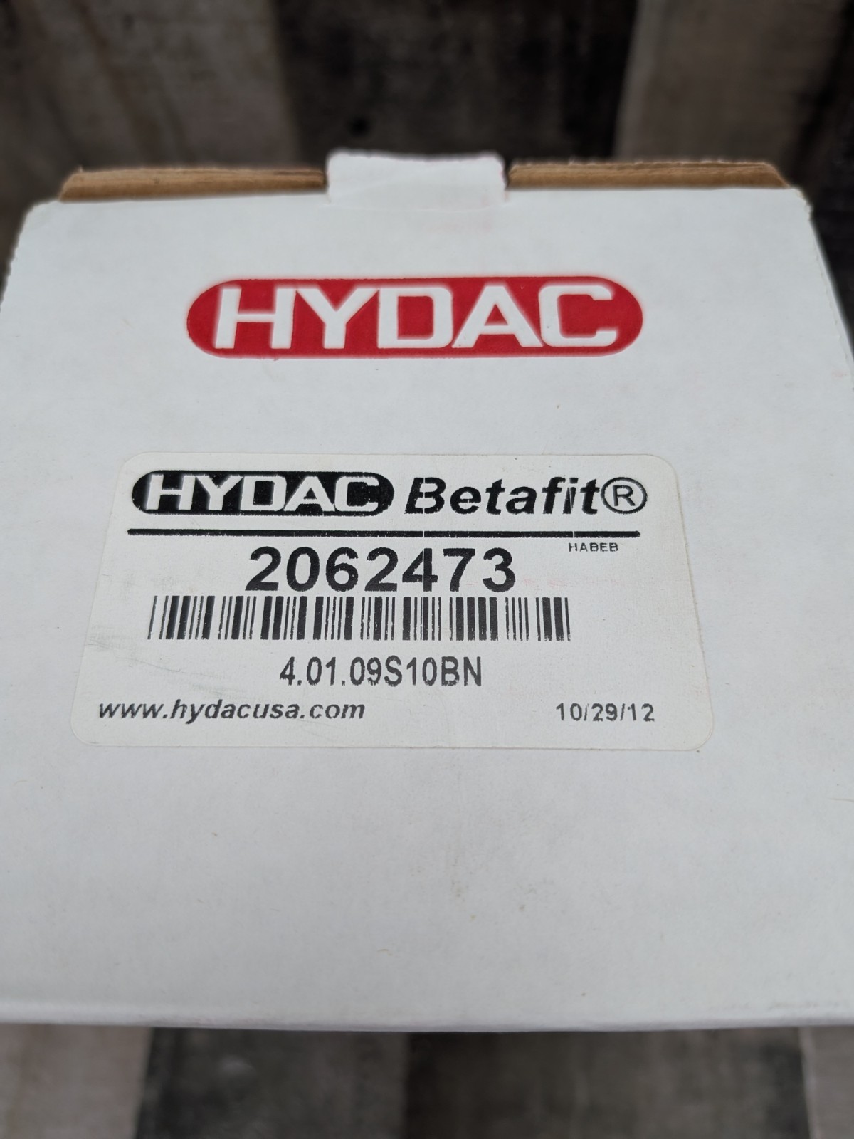 Hydac Betafit 4.01.09S10BN 2062473 Filter Element