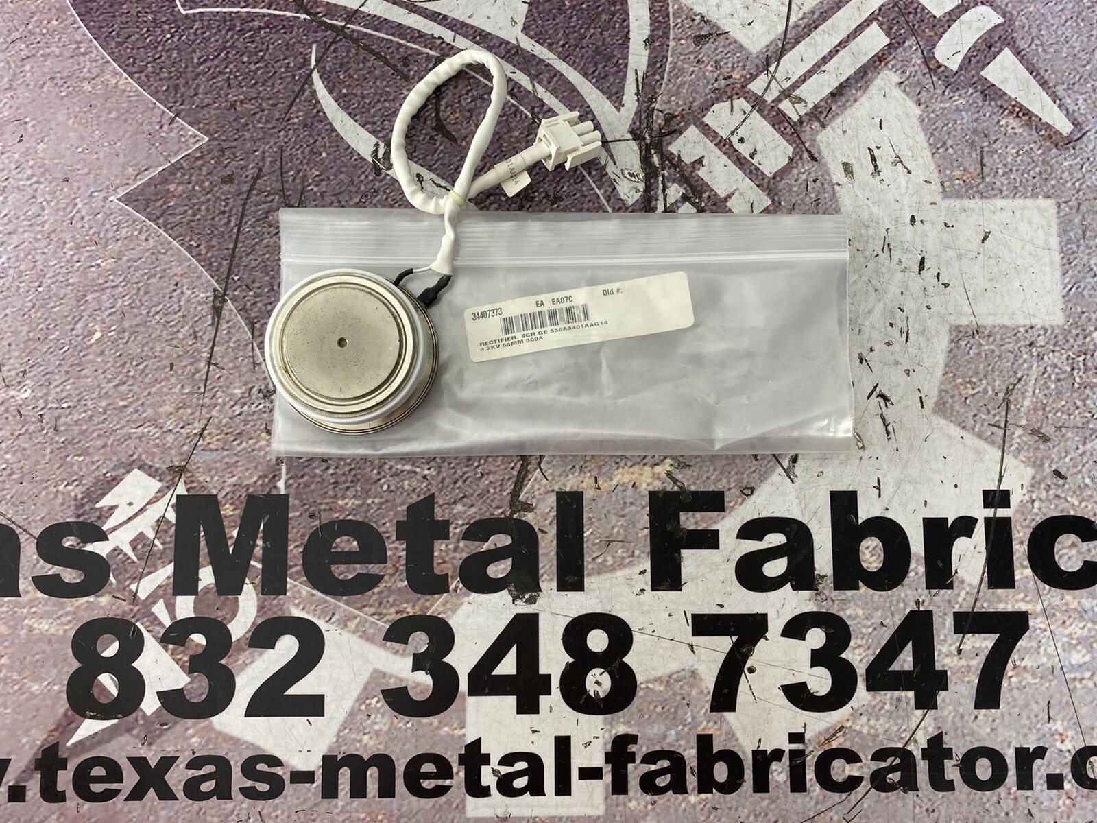 General Electric 336A3401AAG14 Rectifier Semiconductor Assembly