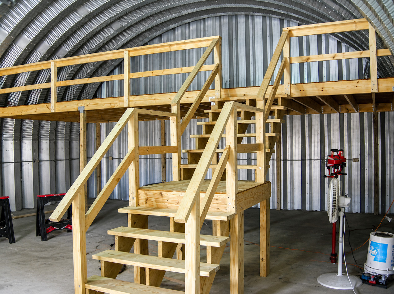 40x30x16 DuroSPAN S-Model Steel Arch Building Kit Customizable DIY Open Ends