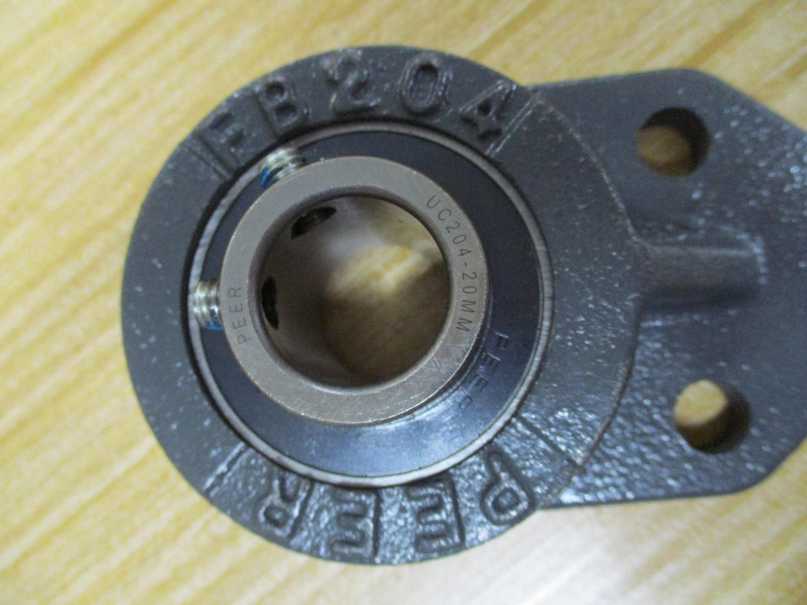 Peer FB204 3-Bolt Flange Bracket W/ Bearing