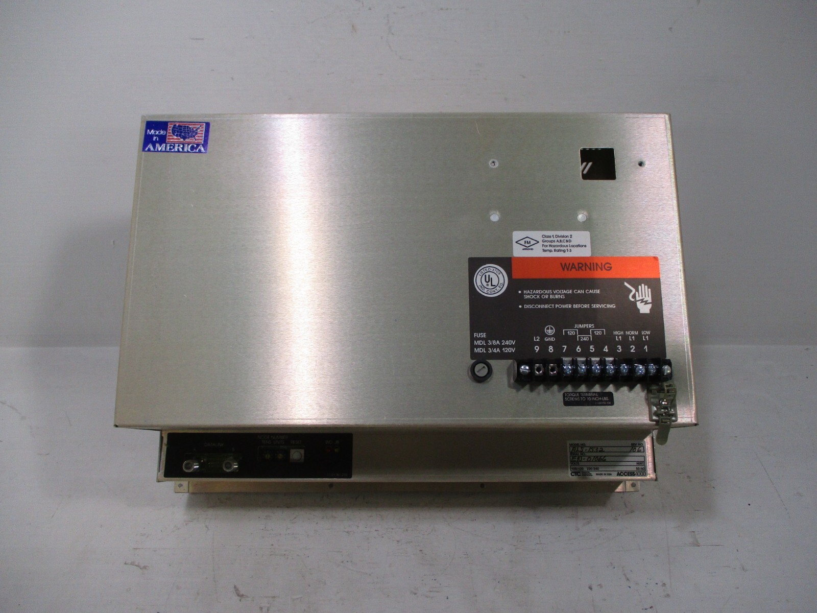 New CTC ALS-1532 Access-4000 Switch Module slightly damaged see pictures