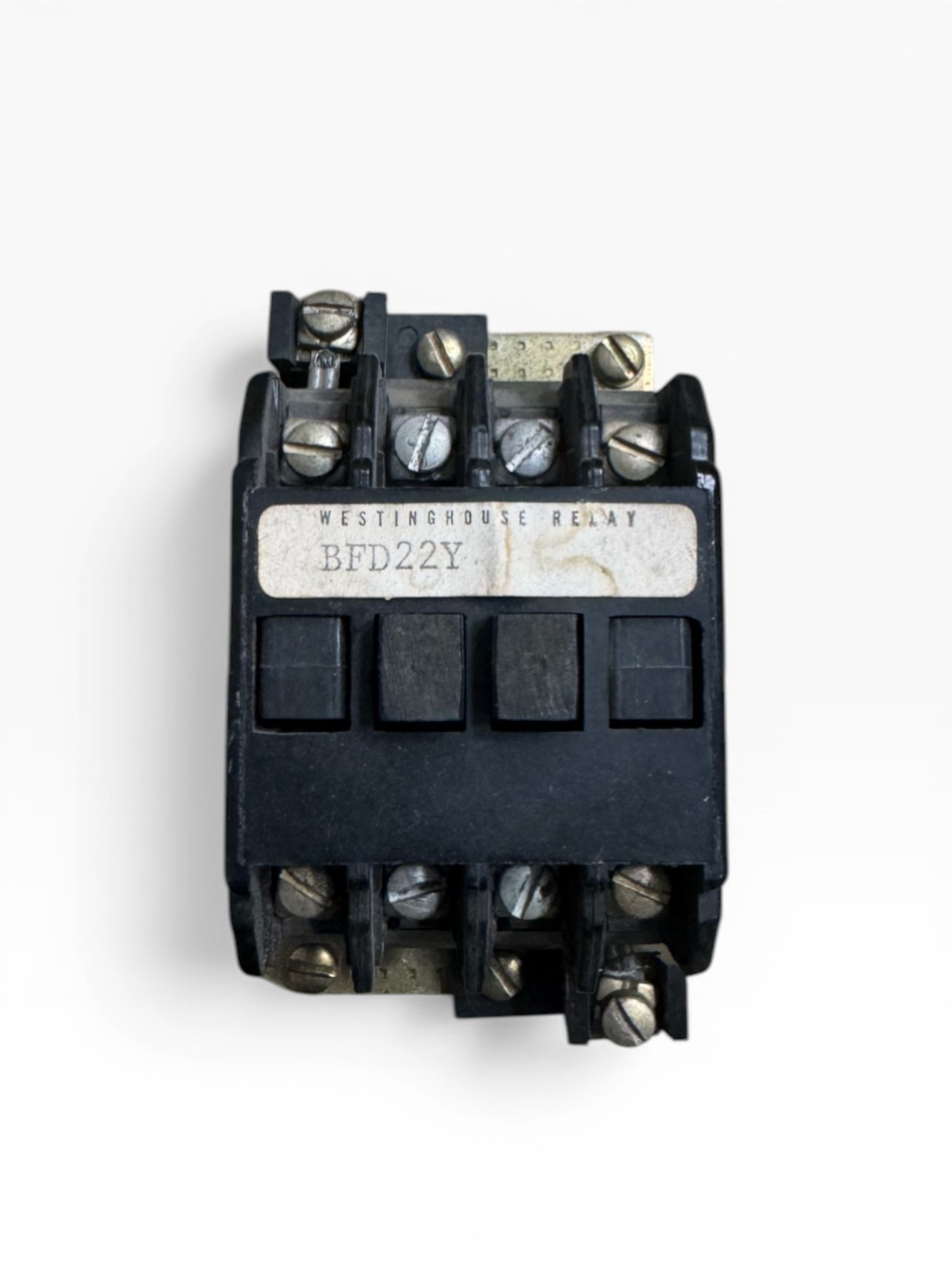 Westinghouse BFD22Y | Type BFD Relay | 250VDC | 2-NO / 2-NC | 4-Pole Industrial