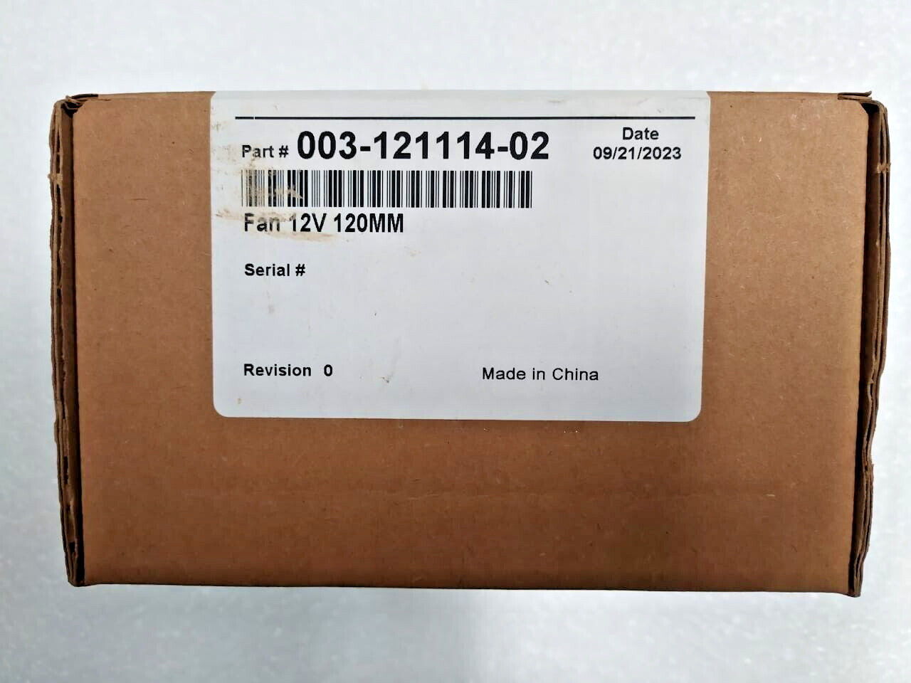 003-121114-02 – Spare Parts Christie – Fan 12V 120MM