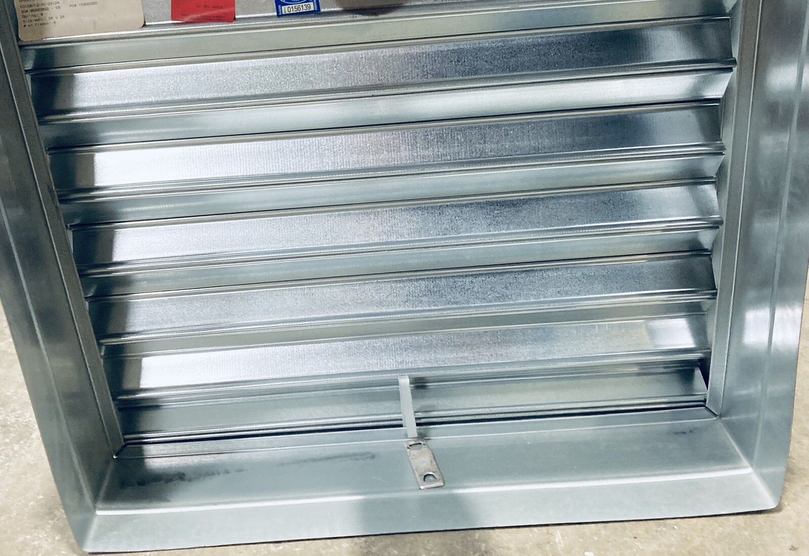 UNUSED GREENHECK FD150X12-AV-24X24 DYNAMIC DIRE DAMPER 24″X24″ FD-150-SERIES