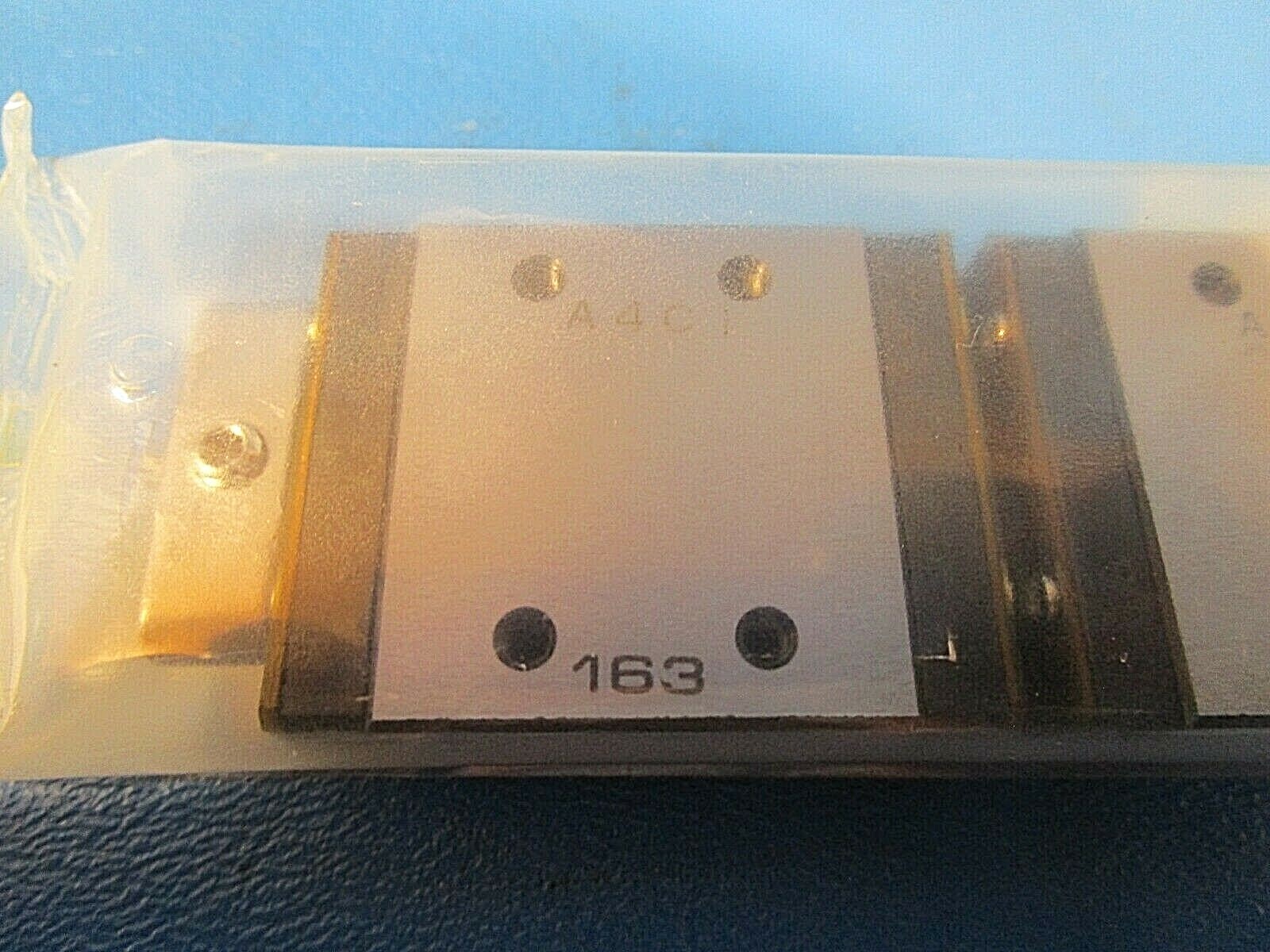 THK, 2RSR9WVUU + 110L, TWO RSR9WV Linear Guide Blocks on a 110mm Rail