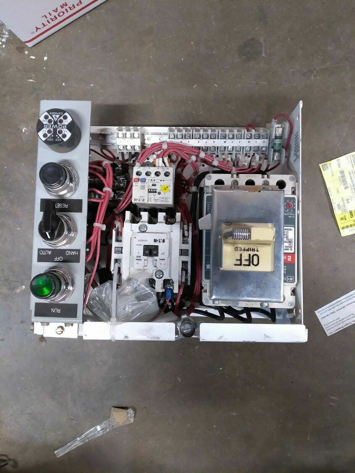 EATON CUTLER HAMMER FT206D AN19DN0 30A HMCP 3A70508G16 MOTOR CONTROL CENTRE UNIT