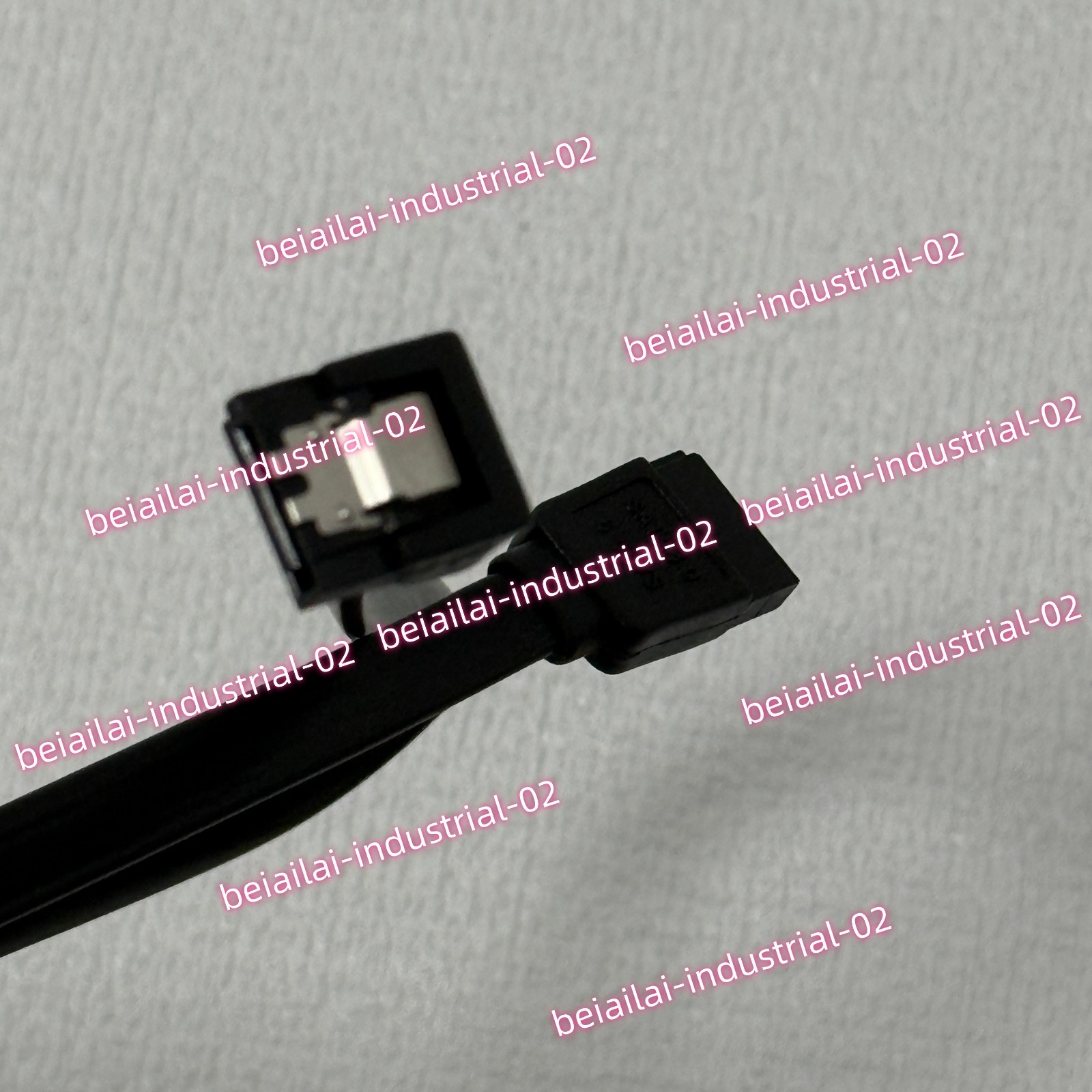 5pcs SATA 3.0 Cable SATA 3.0 6GB/s Right Angle 90 Degree SSD HDD Drive Black