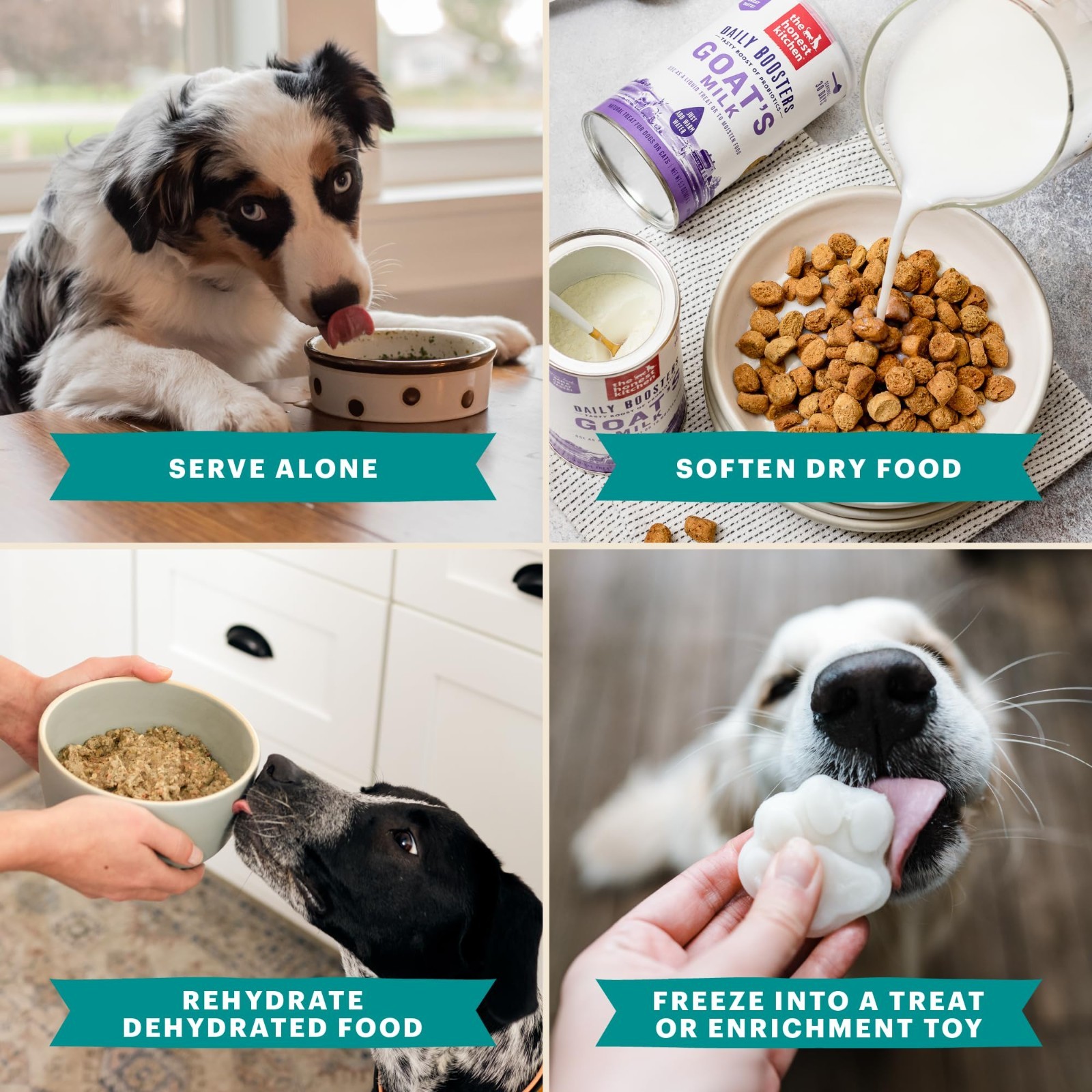 5 PACK The Honest Kitchen Daily Boosters: Instant Turkey Bone Broth, 3.6 Oz