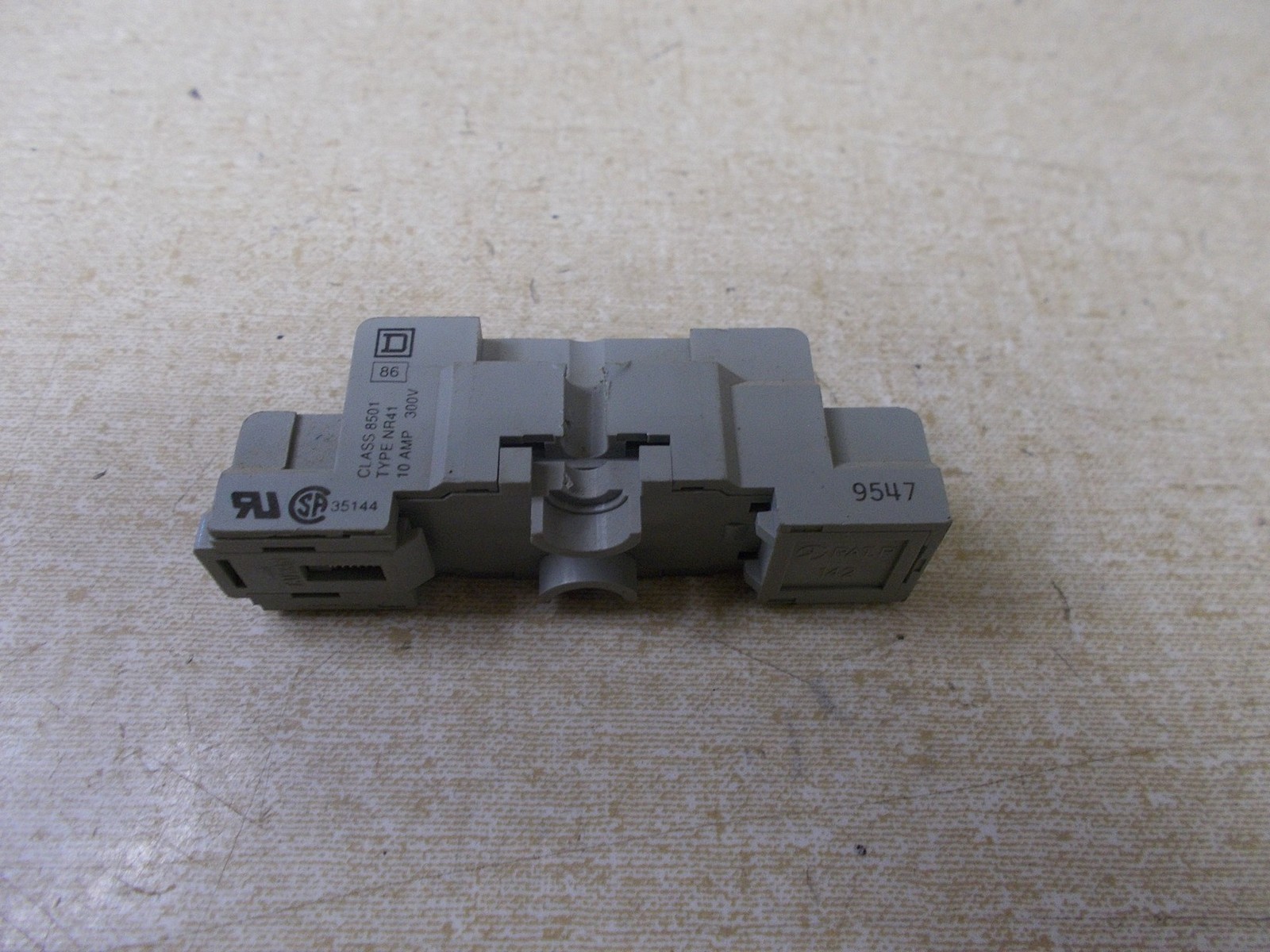 Square D Class 5801 Type 9547 NR41 Relay Socket 10Amp 300V *FREE SHIPPING*