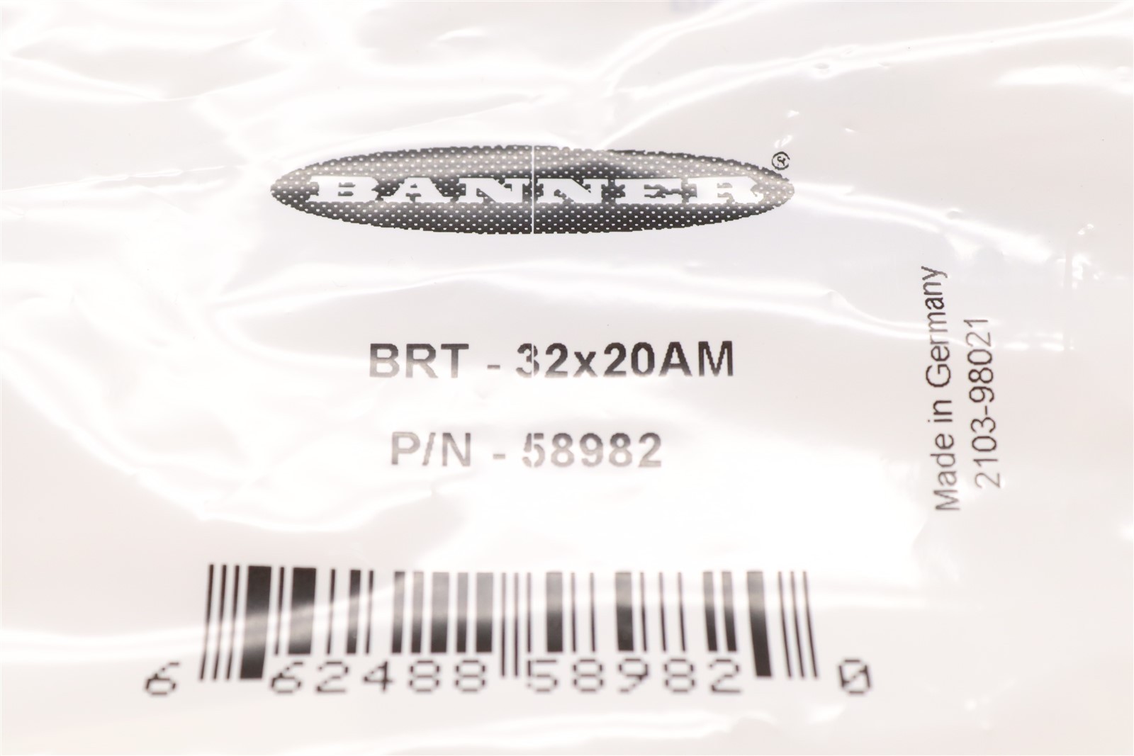 BANNER BRT-32X29 32X20MM REFLECTORS (LOT OF 9) 58982