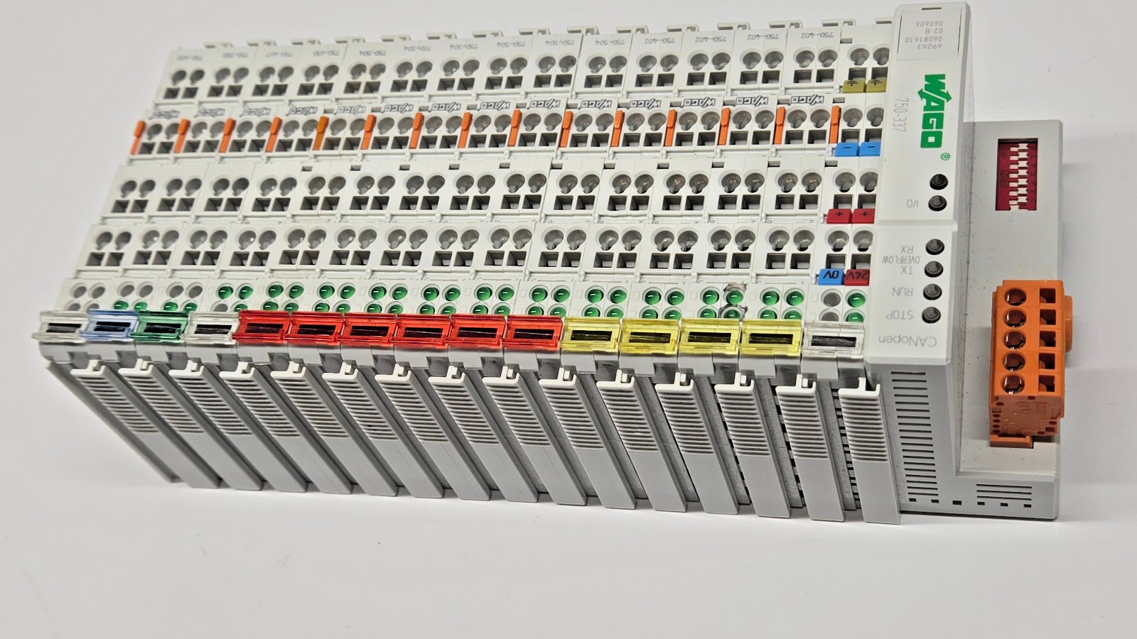 Wago I/O System 750-337, 750-402, 750-504, 750-650, 750-467, 750-550, 750-600