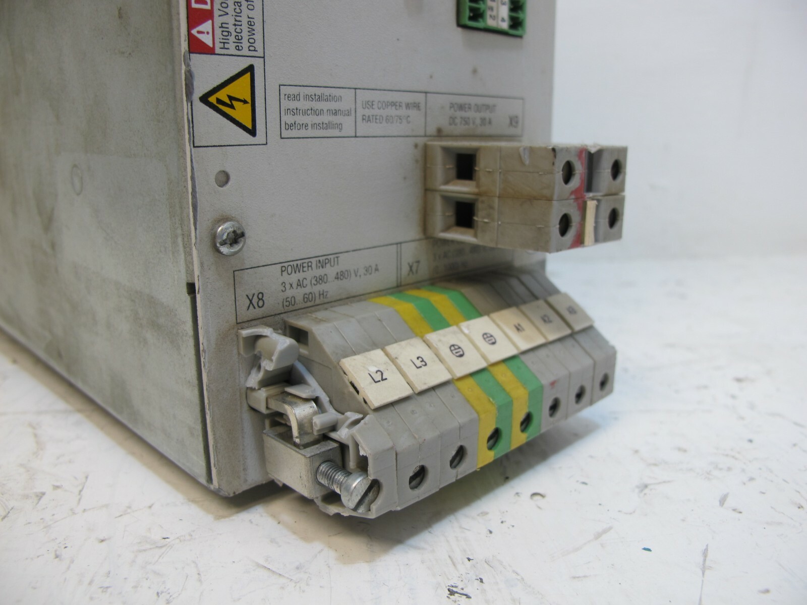 Indramat DKC03.2-100-7-FW AC Servo Controller ECODRIVE FWA-ECODR2-PDP-03VRS-MS A