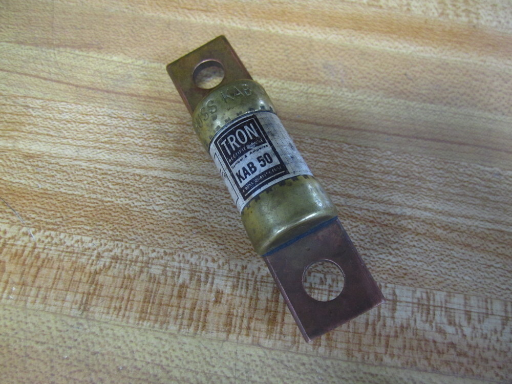 Tron KAB-50 Fuse KAB50 Bussmann Limitron Old Stock (Pack of 2)