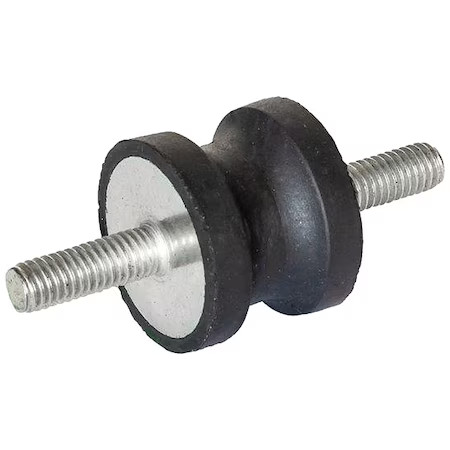 J.W. Winco 456.1-25-20-20-1/4-55 Vibration-Isolating Mount, 0.79 In H