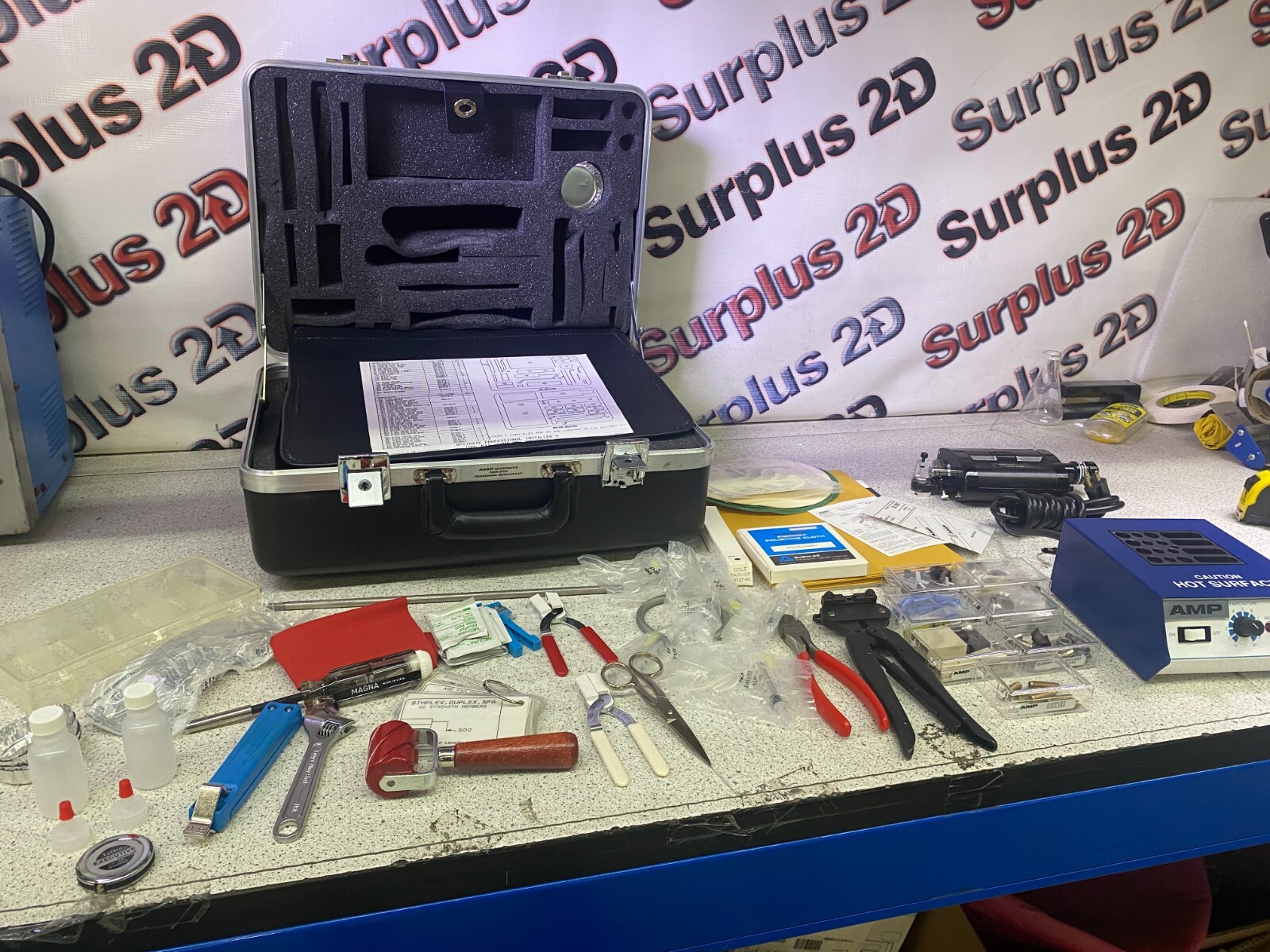 FIBERTRON 9450 / 9451 MULTI-CURE HEATER / EPOXY CURING OVEN for CONNECTORS