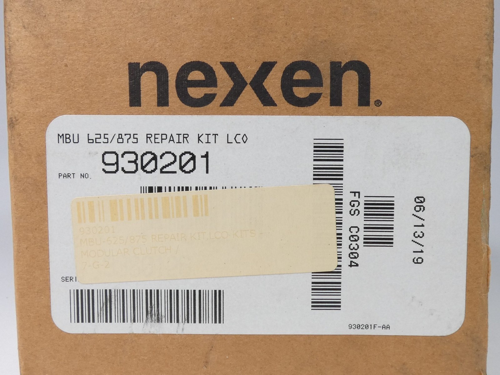 Nexen 930201 MBU 625/875 Repair Kit – NEW Surplus!