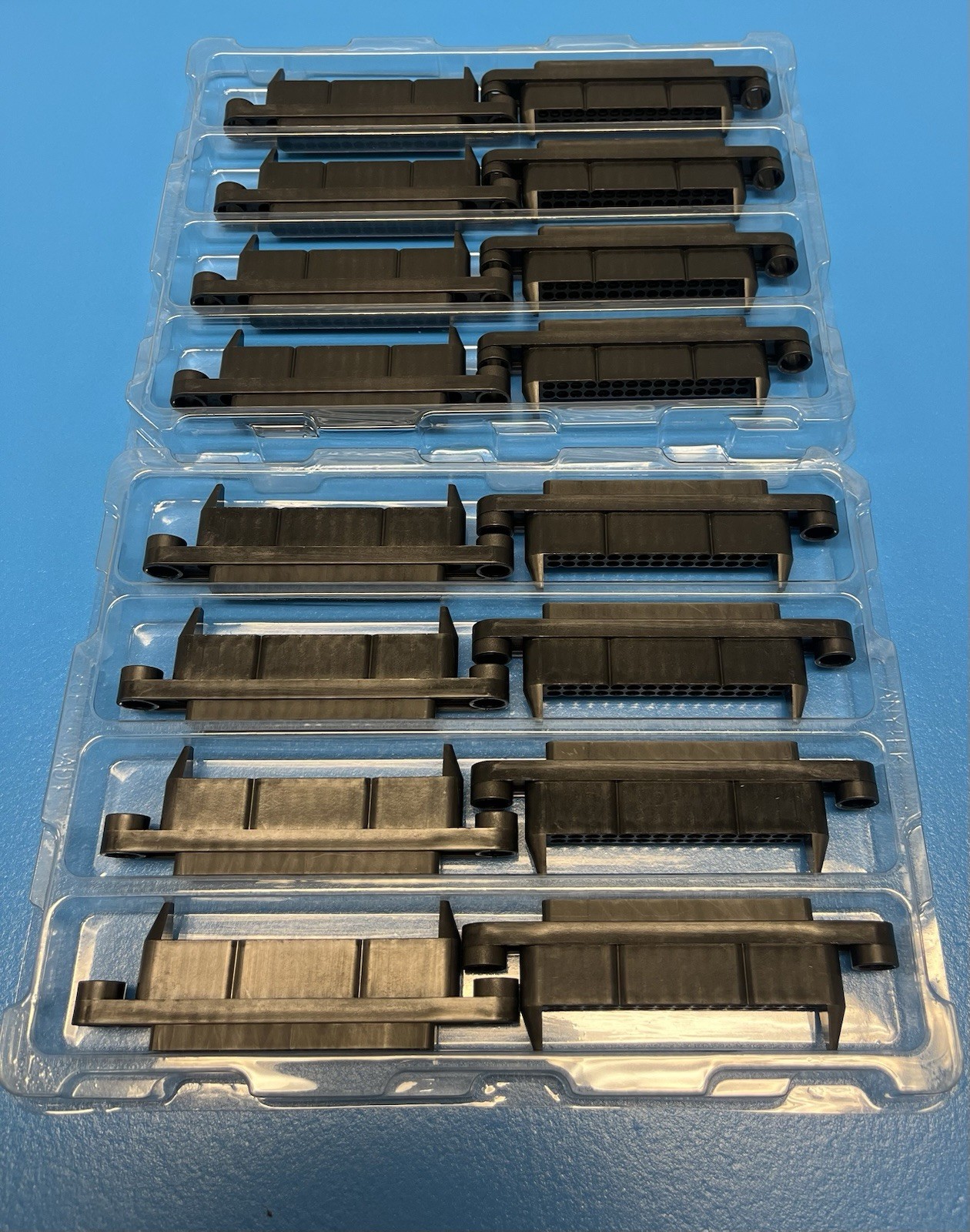 Qty of 16. 213973-1 Plug. 2 Row, 30 Position.